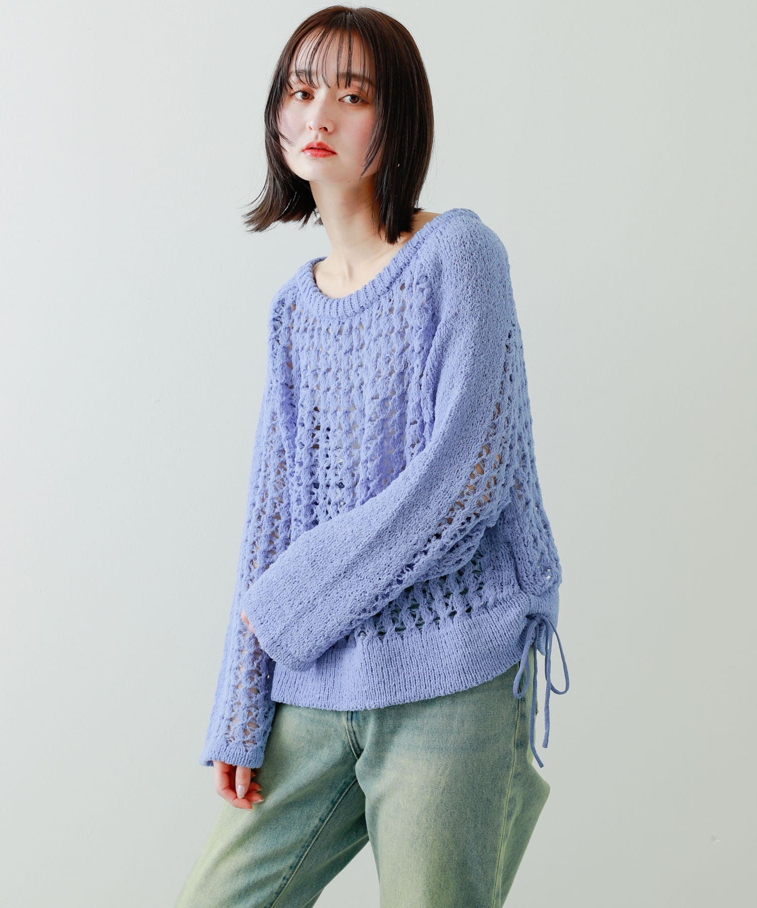 身長：169cm サイズ：one