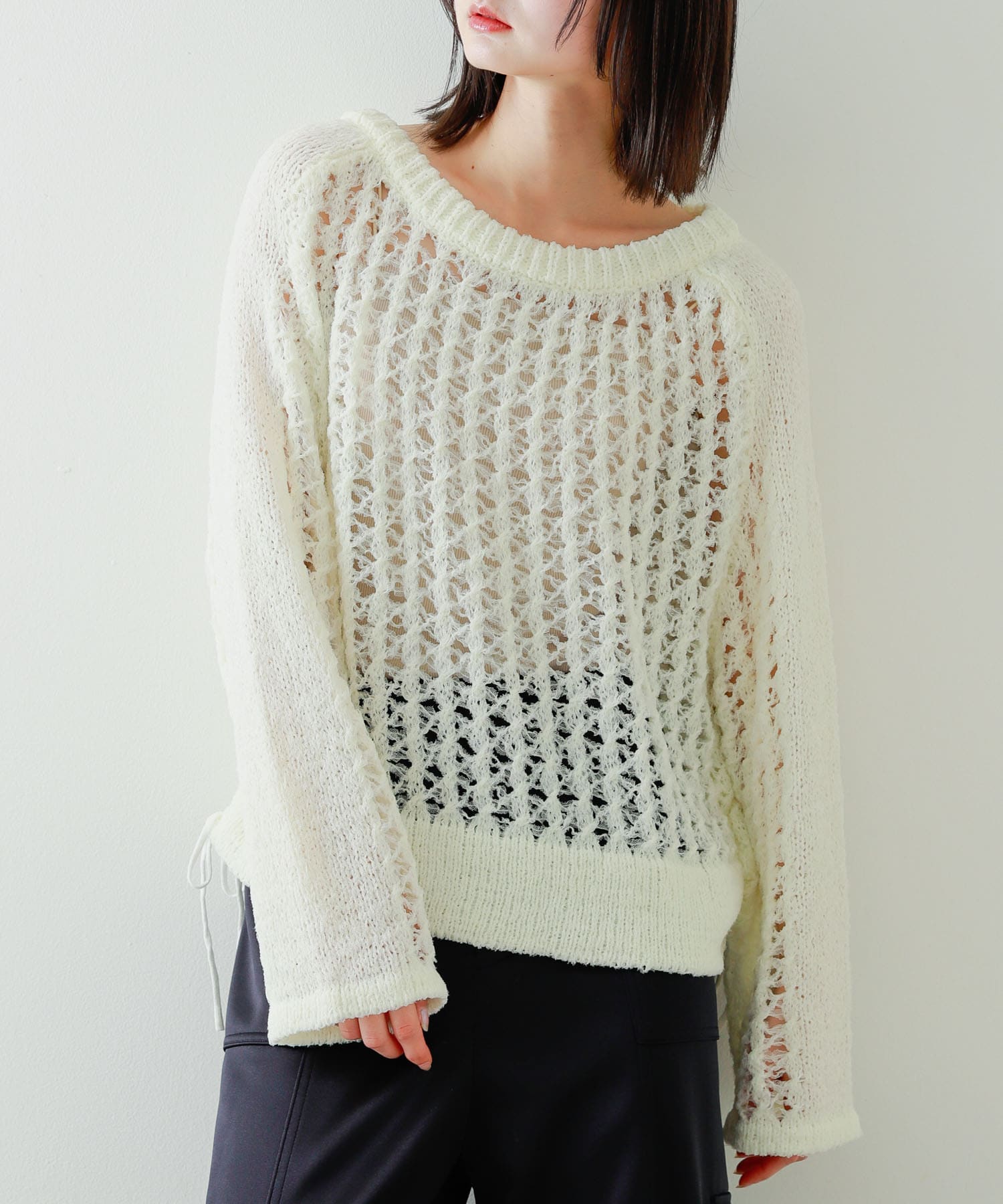 身長：169cm サイズ：one