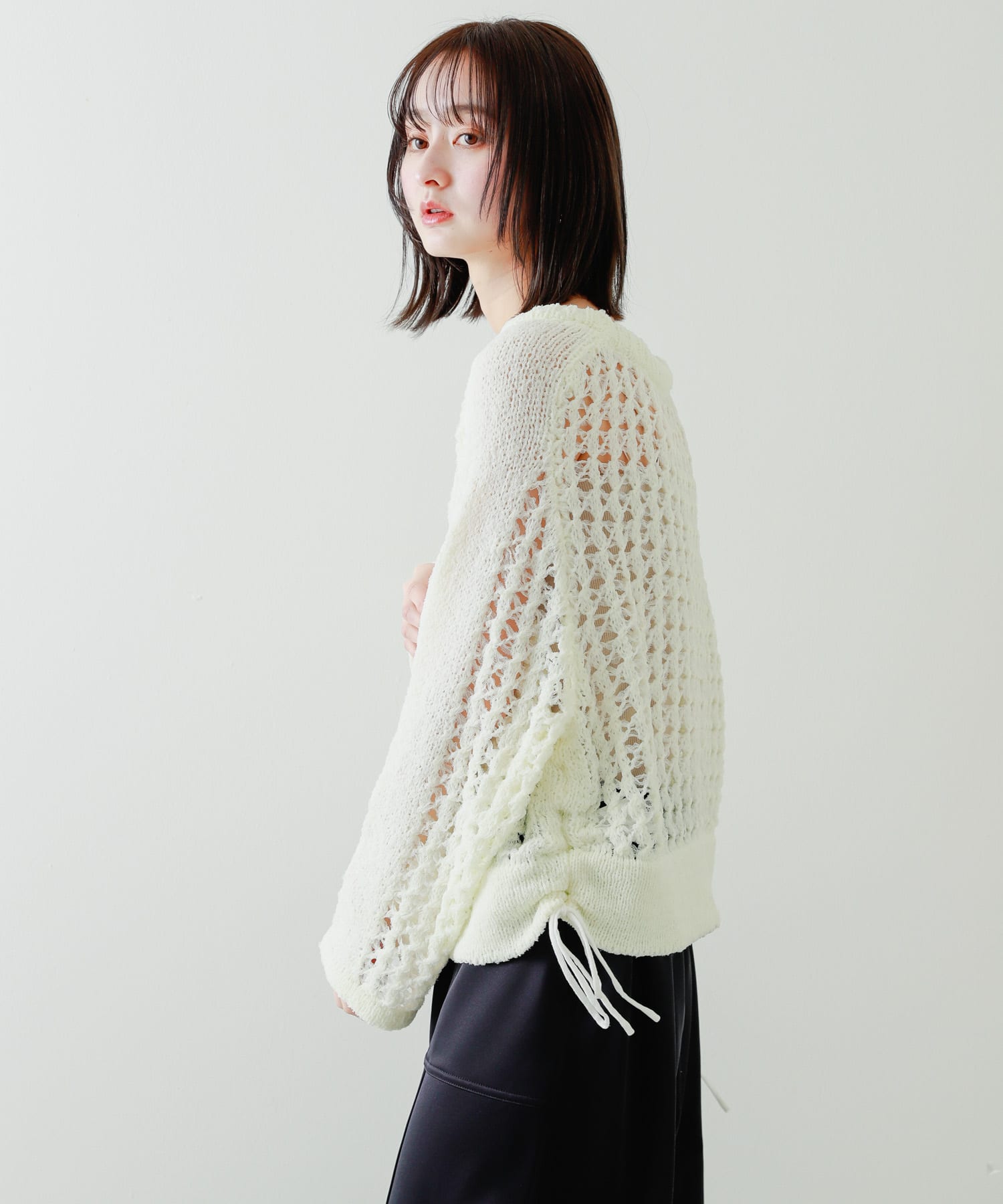 身長：169cm サイズ：one