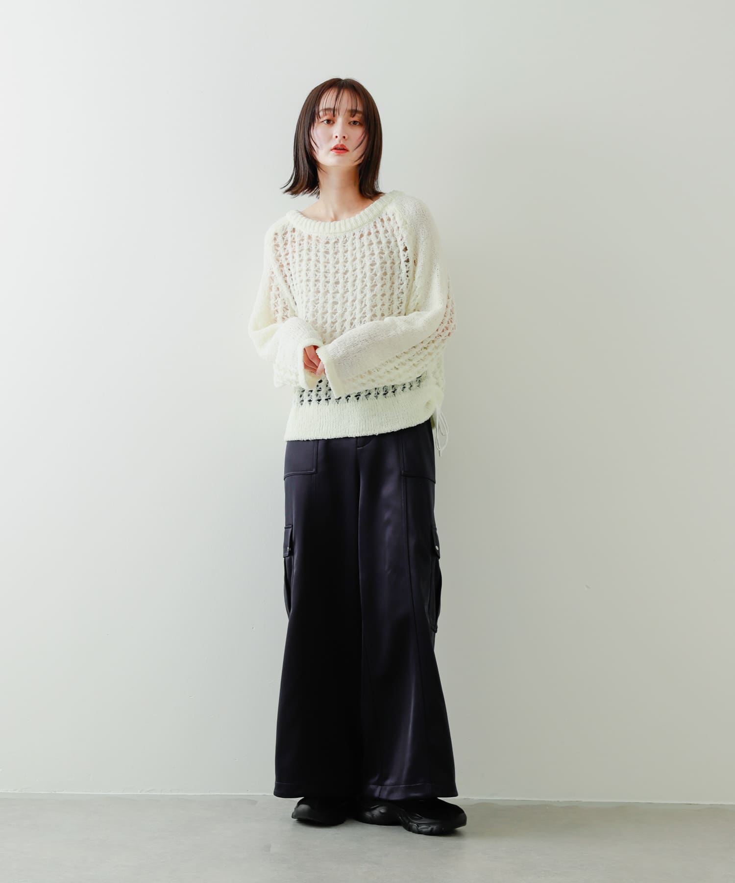 身長：169cm サイズ：one