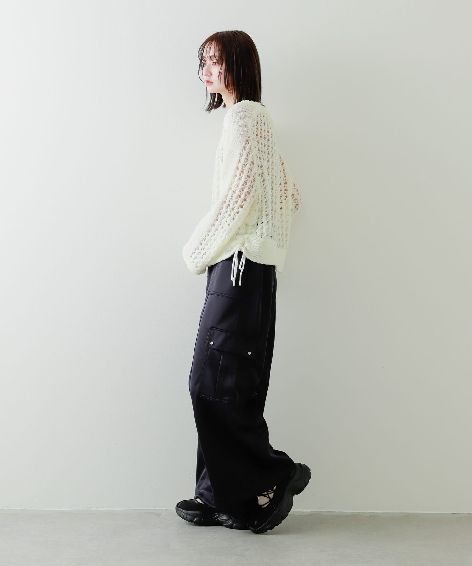 身長：169cm サイズ：one