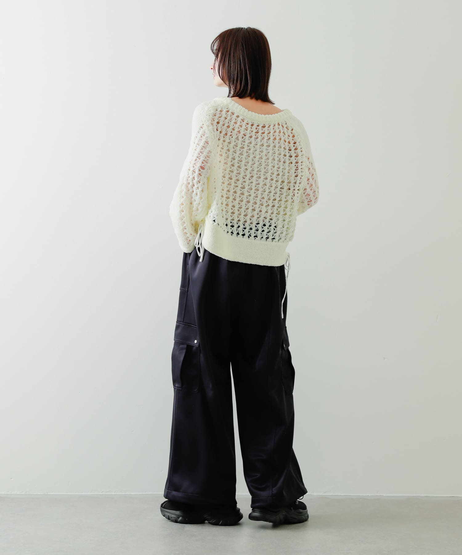 身長：169cm サイズ：one