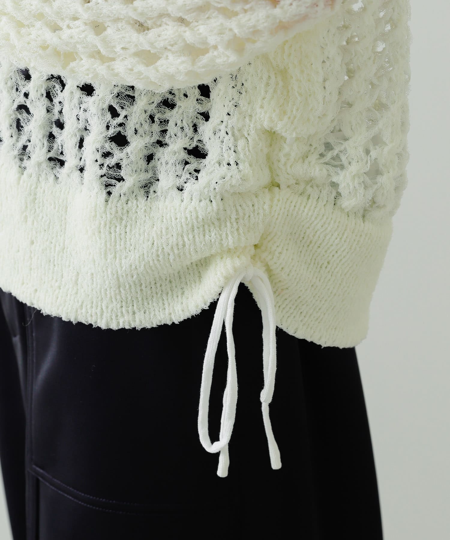 身長：169cm サイズ：one