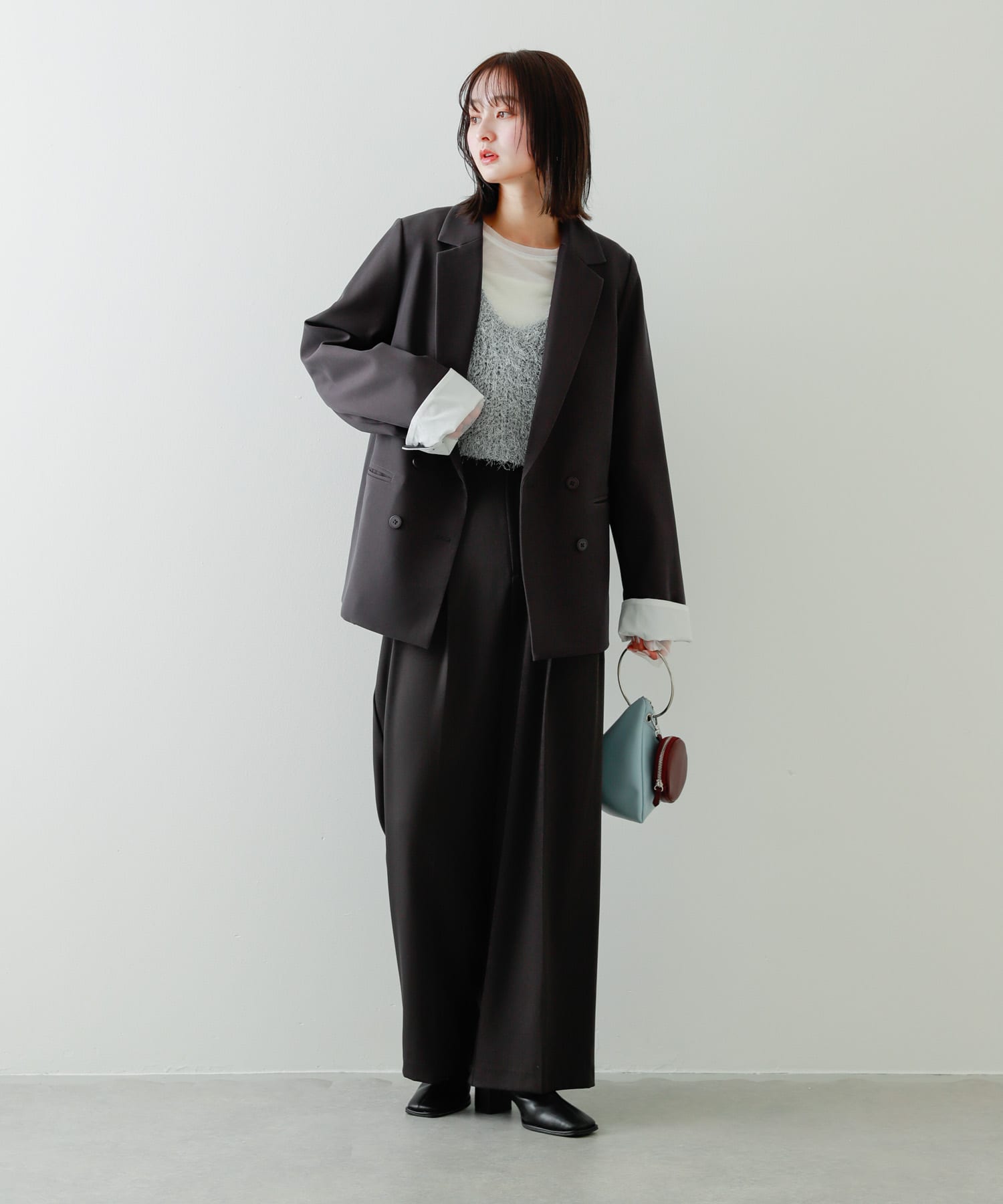 身長：169cm サイズ：one