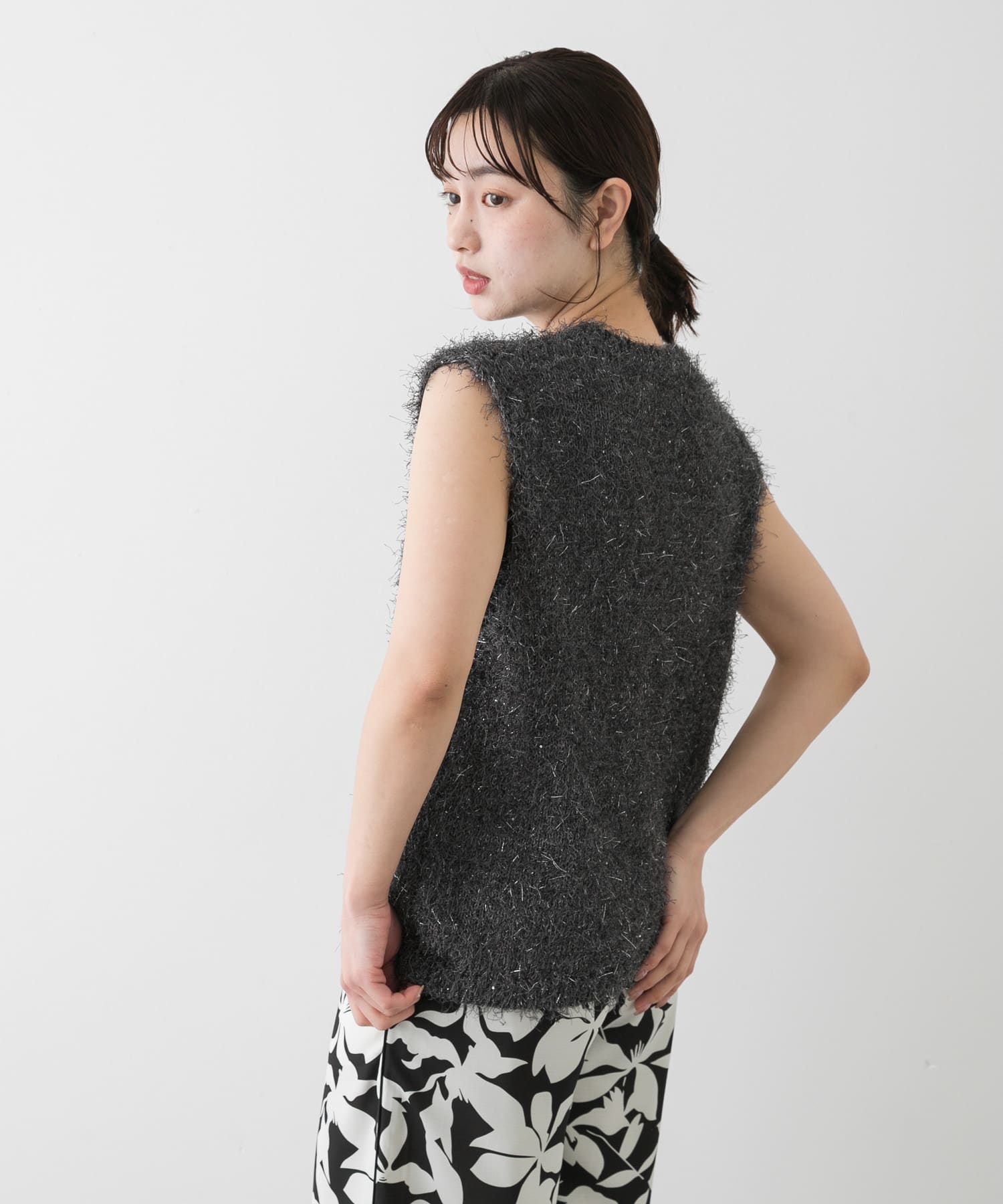 身長：158cm サイズ：one