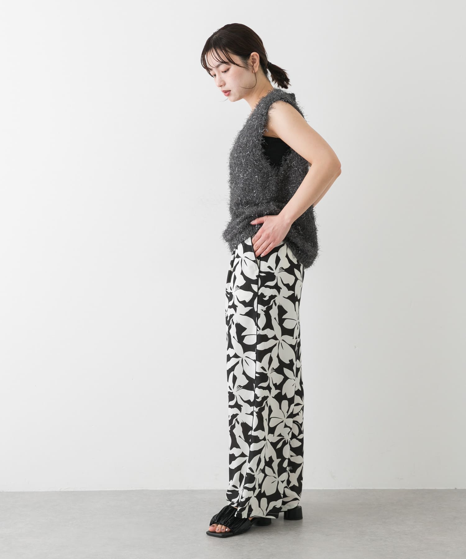 身長：158cm サイズ：one