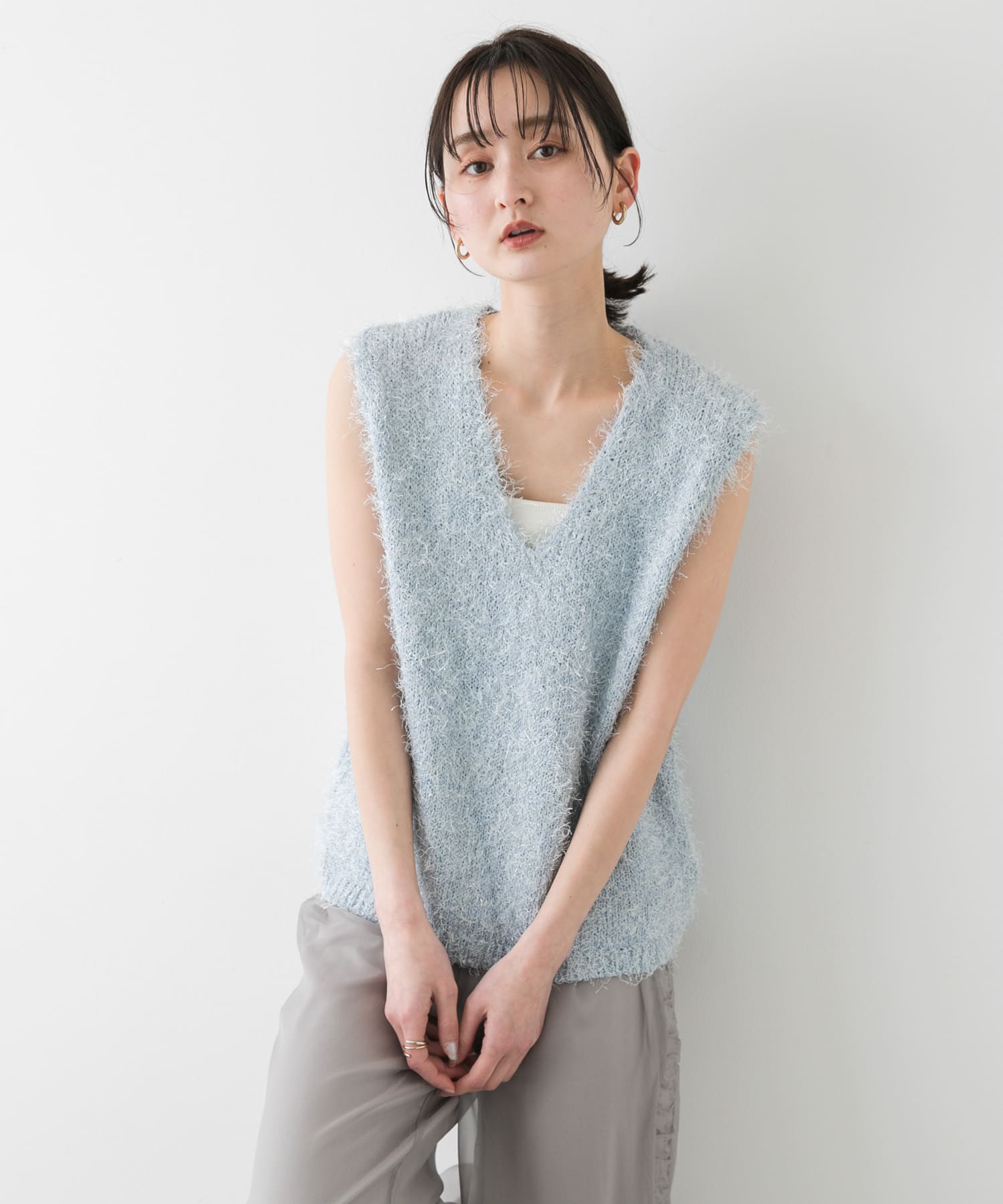 身長：169cm サイズ：one