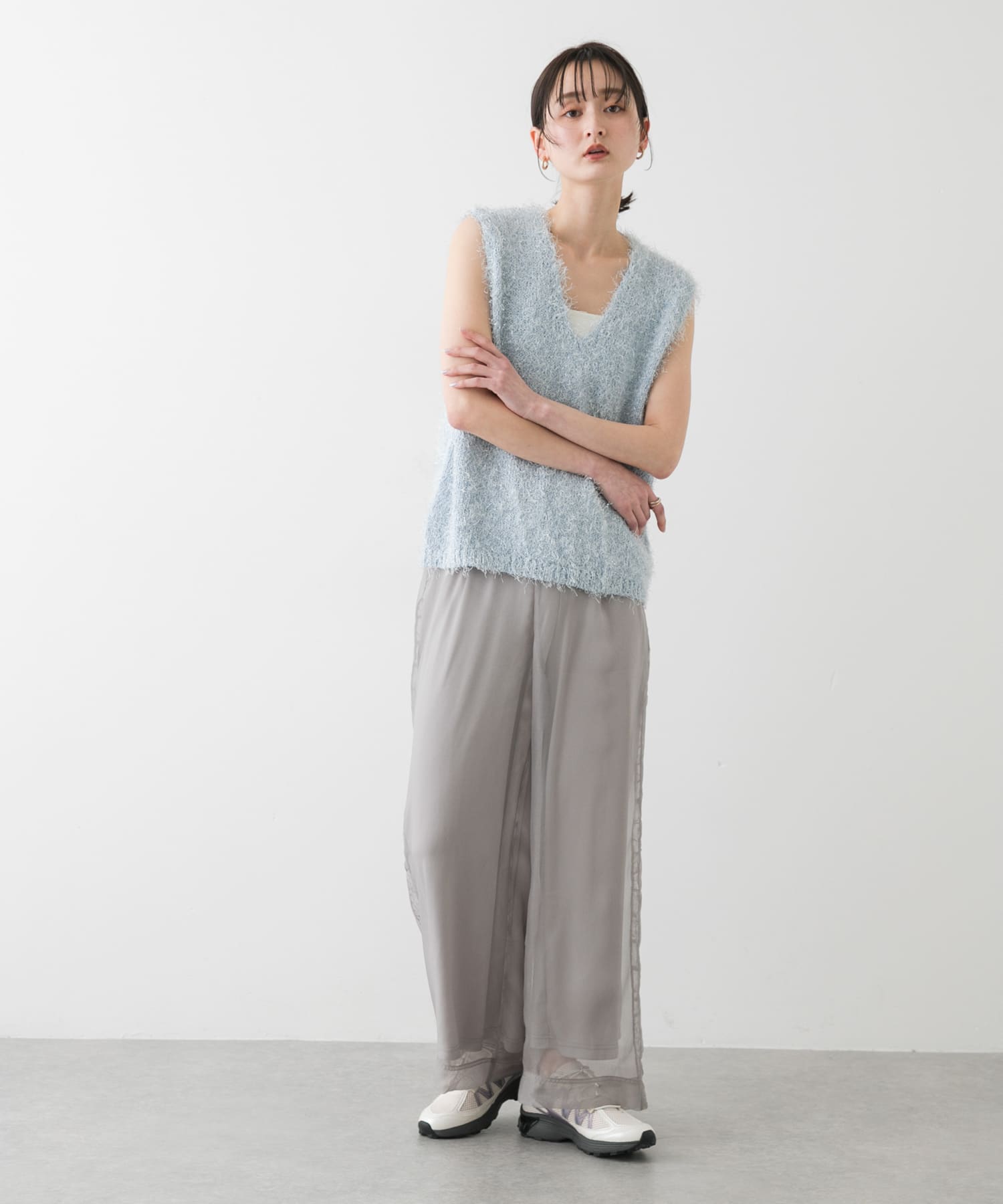 身長：169cm サイズ：one