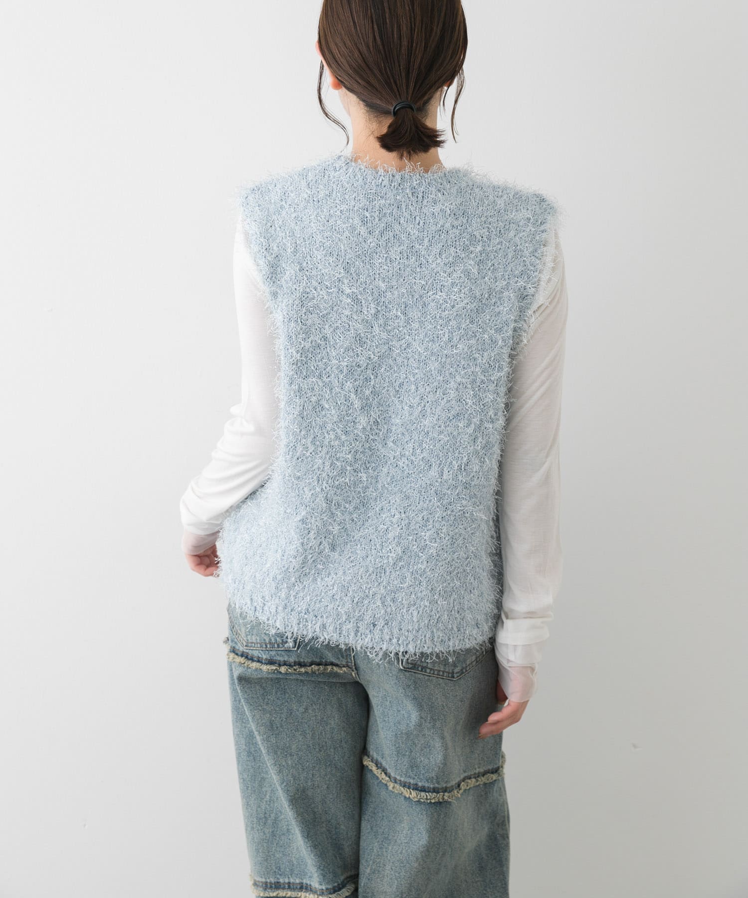 身長：158cm サイズ：one
