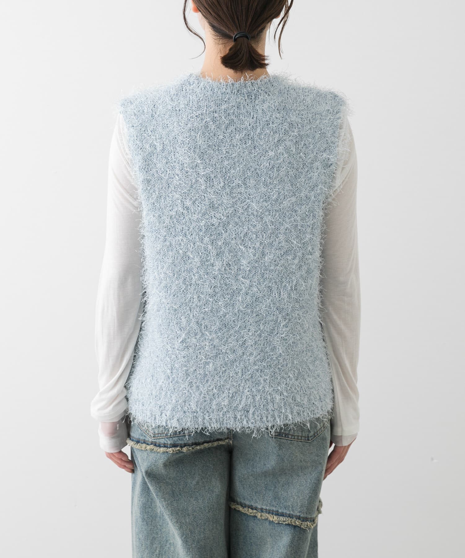 身長：158cm サイズ：one