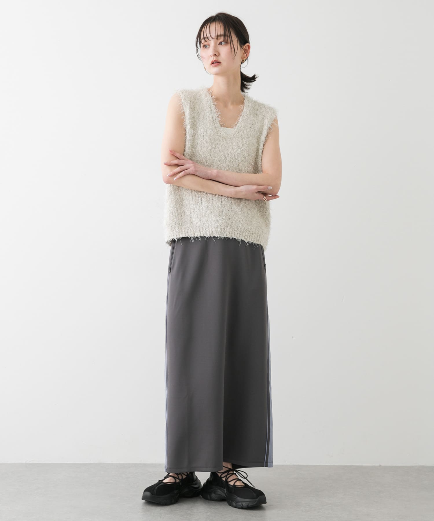 身長：169cm サイズ：one