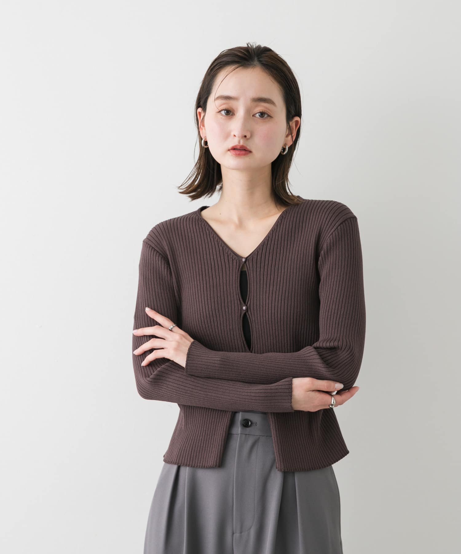 身長：169cm サイズ：one