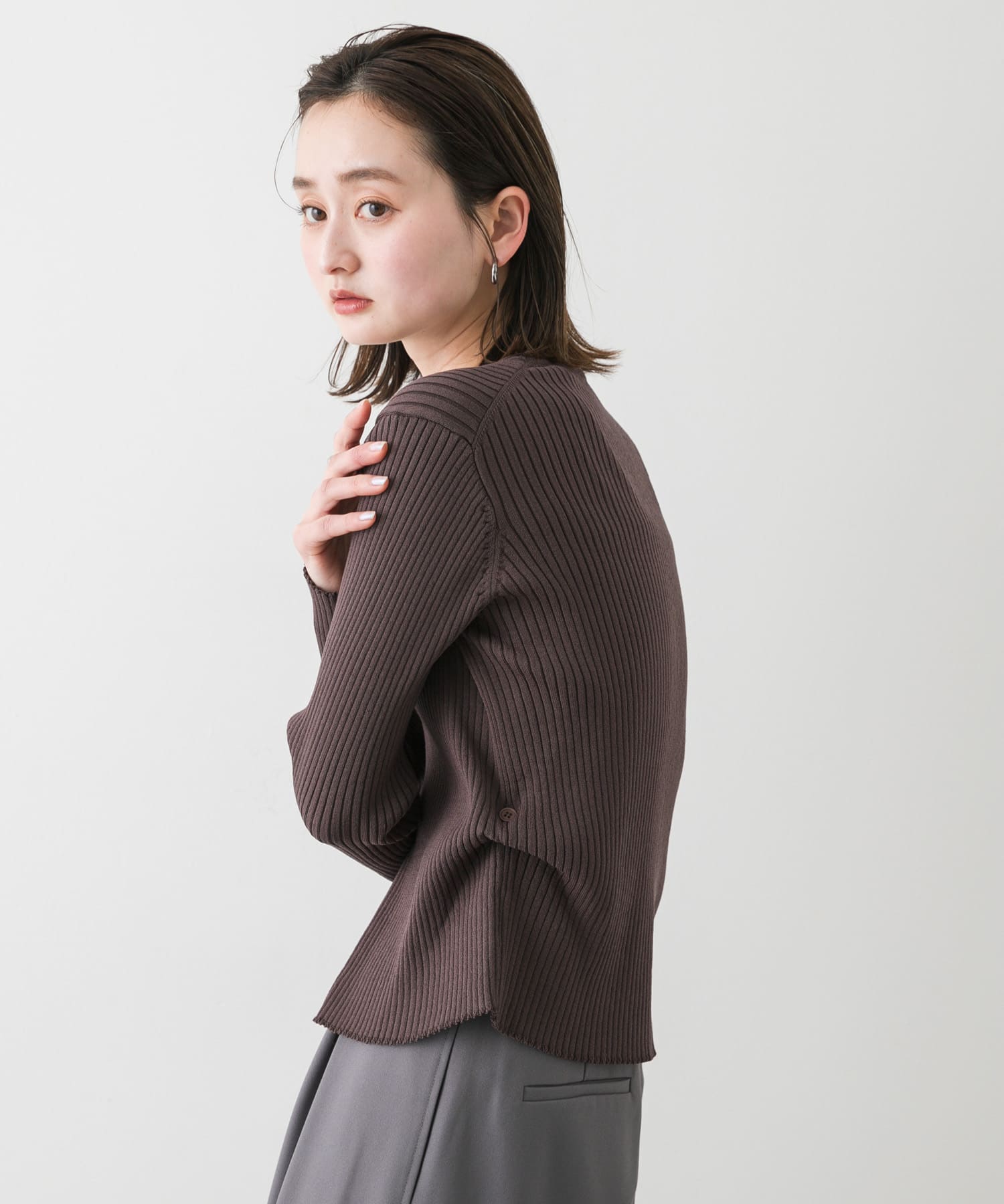 身長：169cm サイズ：one