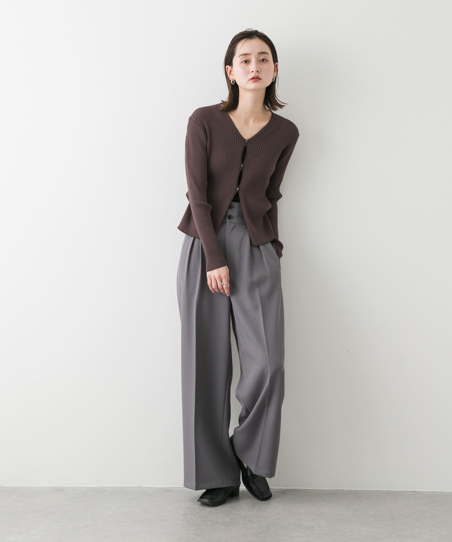 身長：169cm サイズ：one
