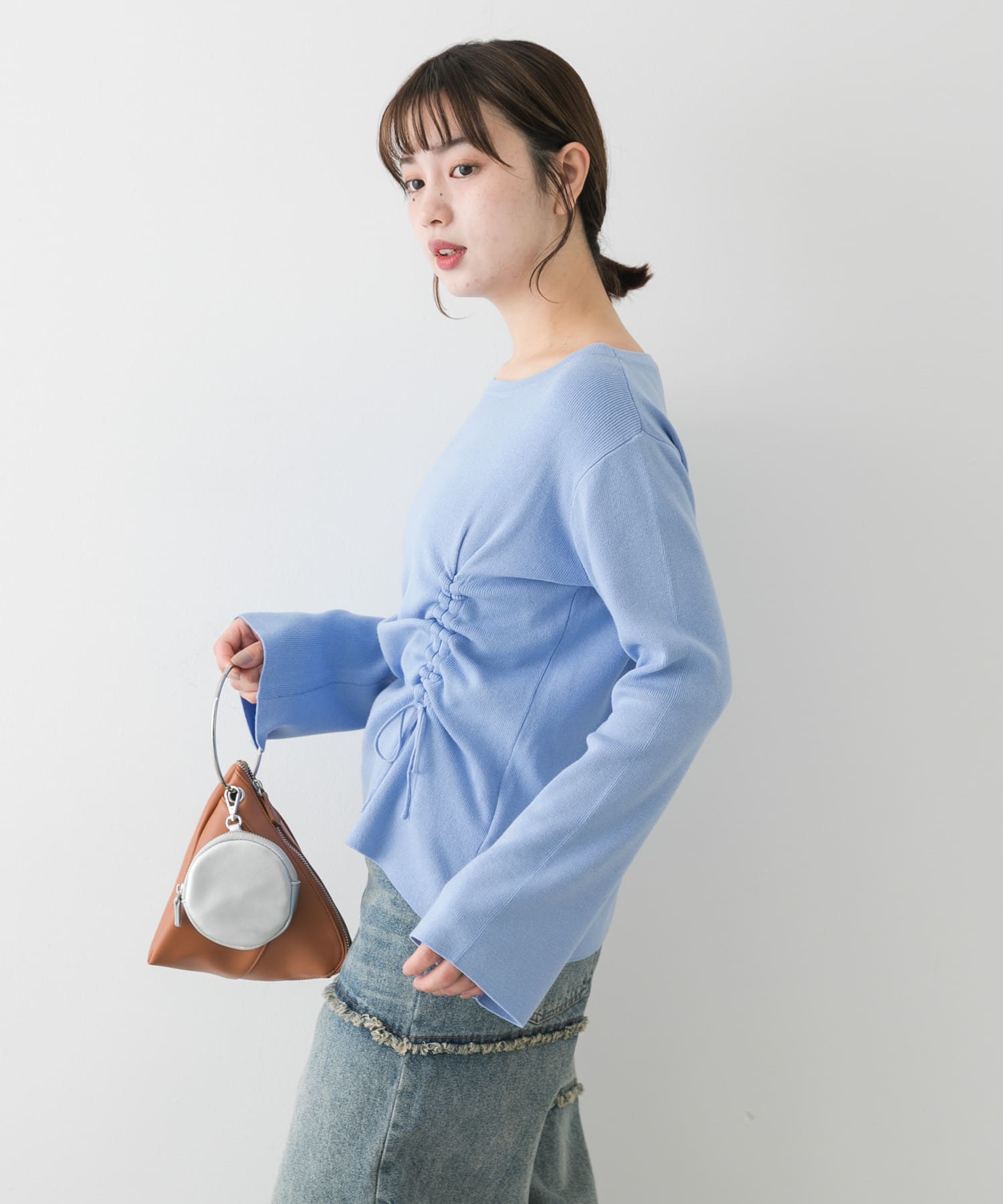 身長：158cm サイズ：one