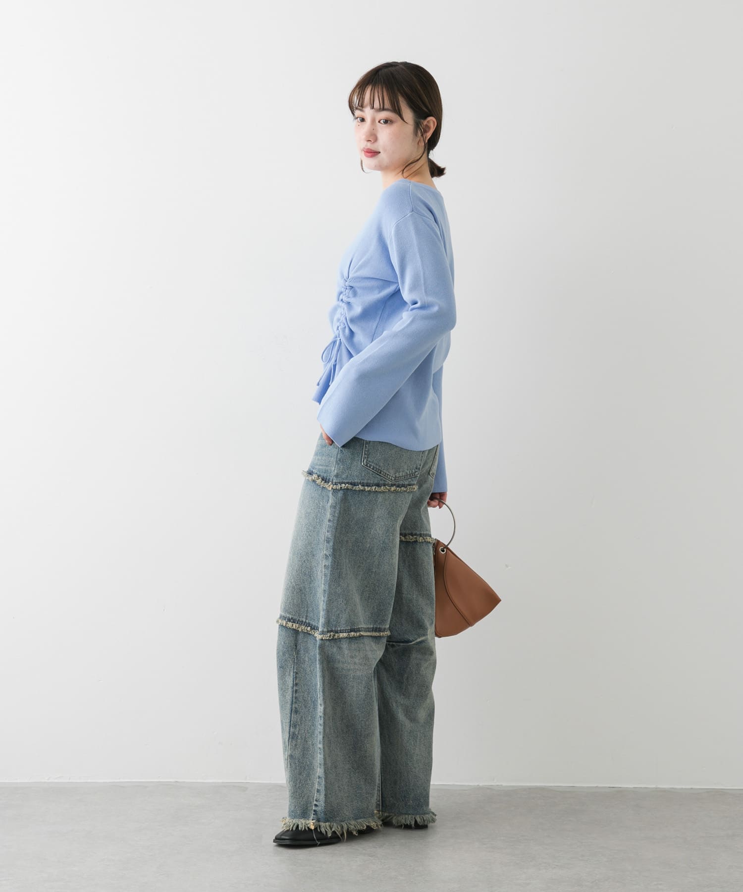 身長：158cm サイズ：one