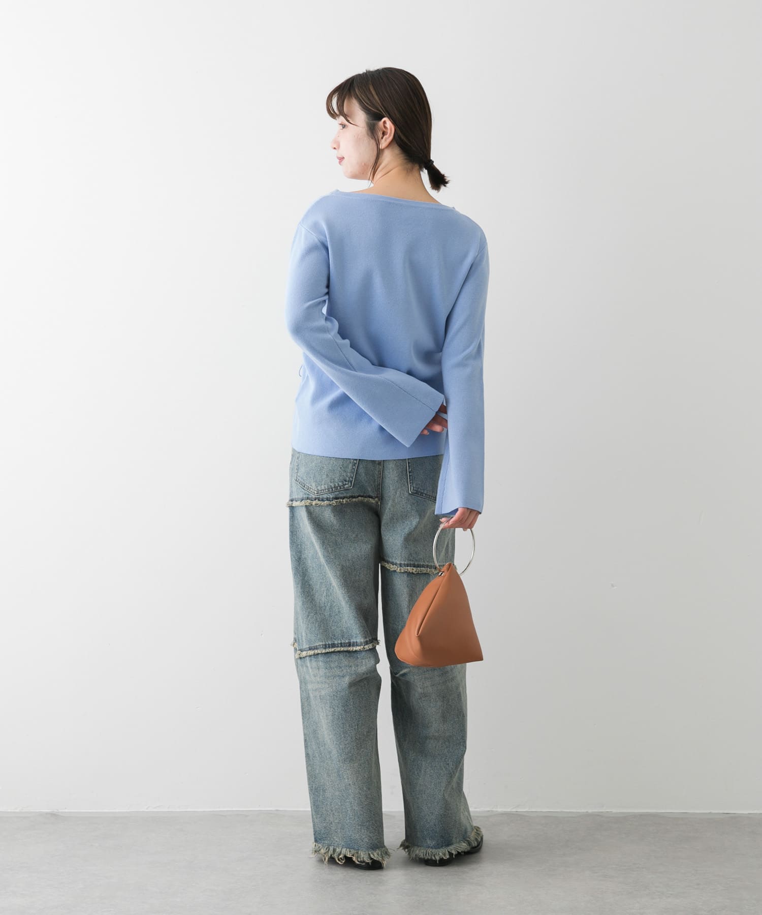 身長：158cm サイズ：one