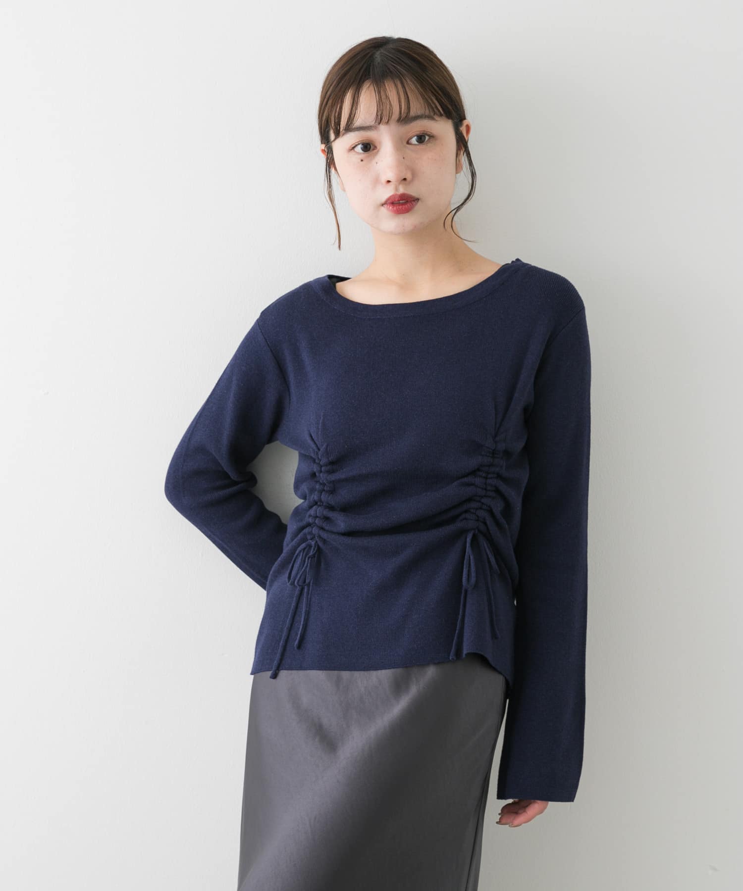 身長：158cm サイズ：one