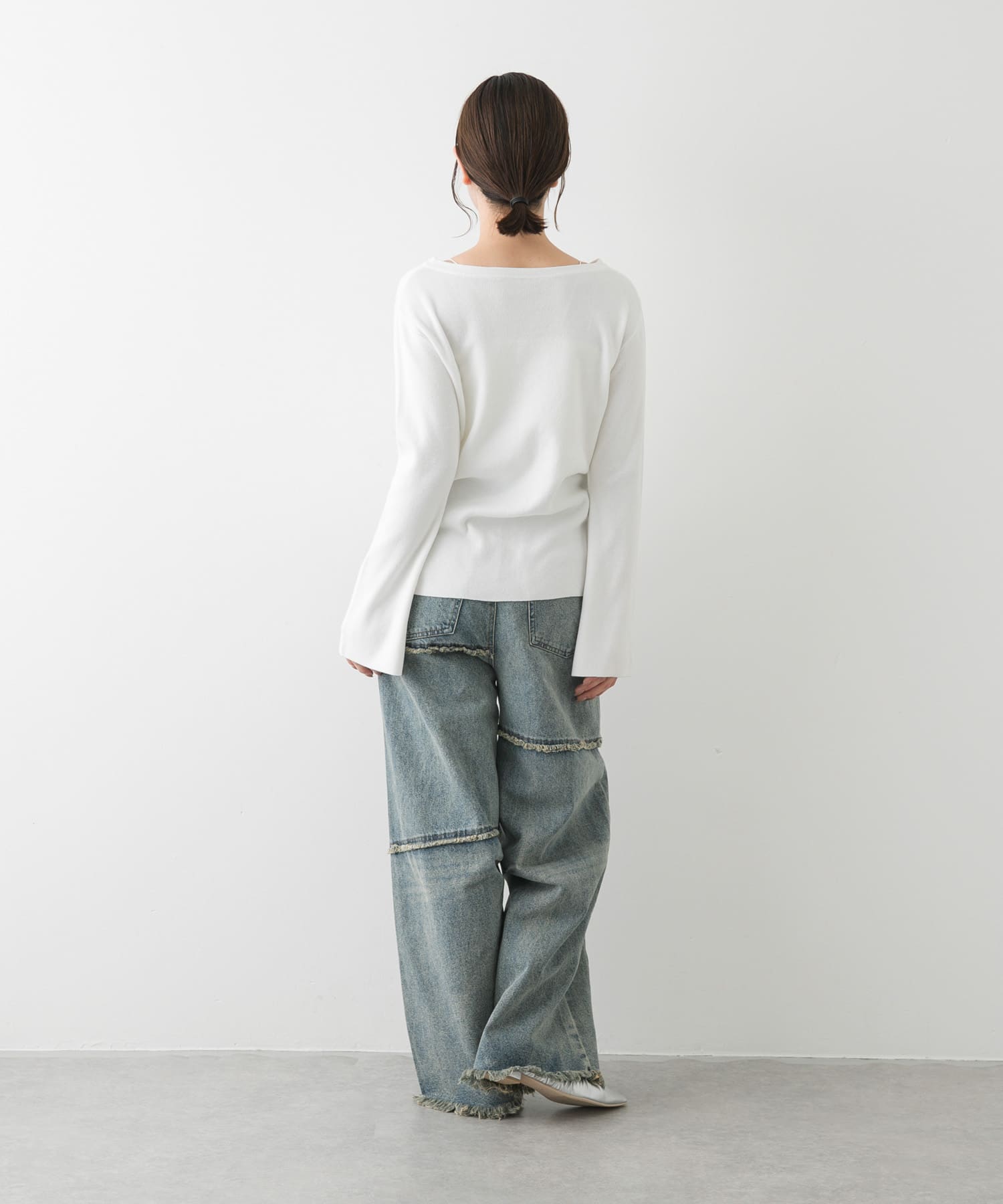 身長：158cm サイズ：one