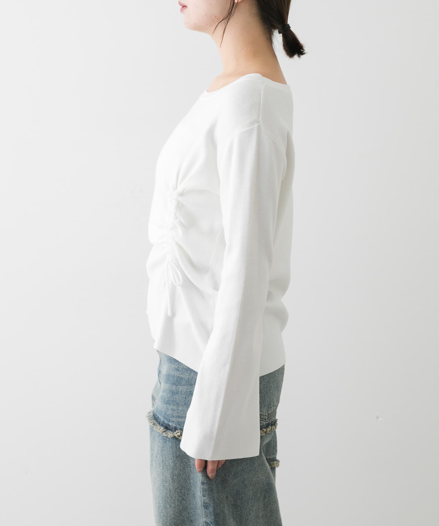身長：158cm サイズ：one