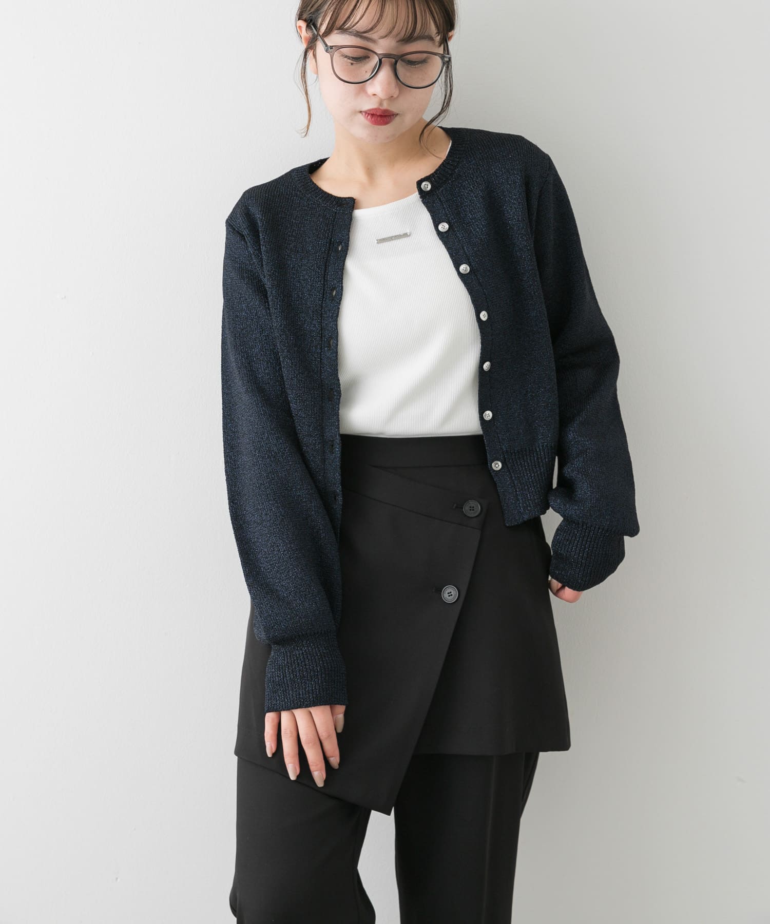 身長：158cm サイズ：one