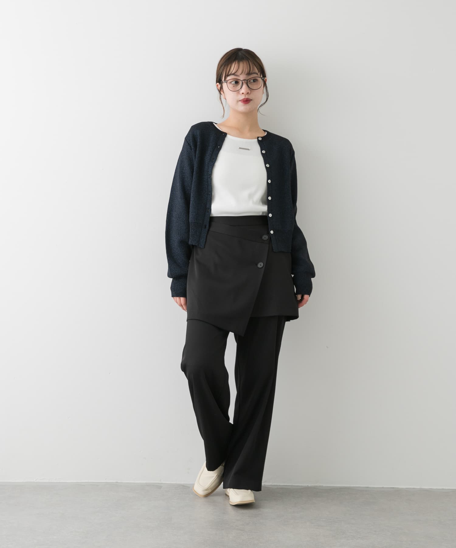 身長：158cm サイズ：one