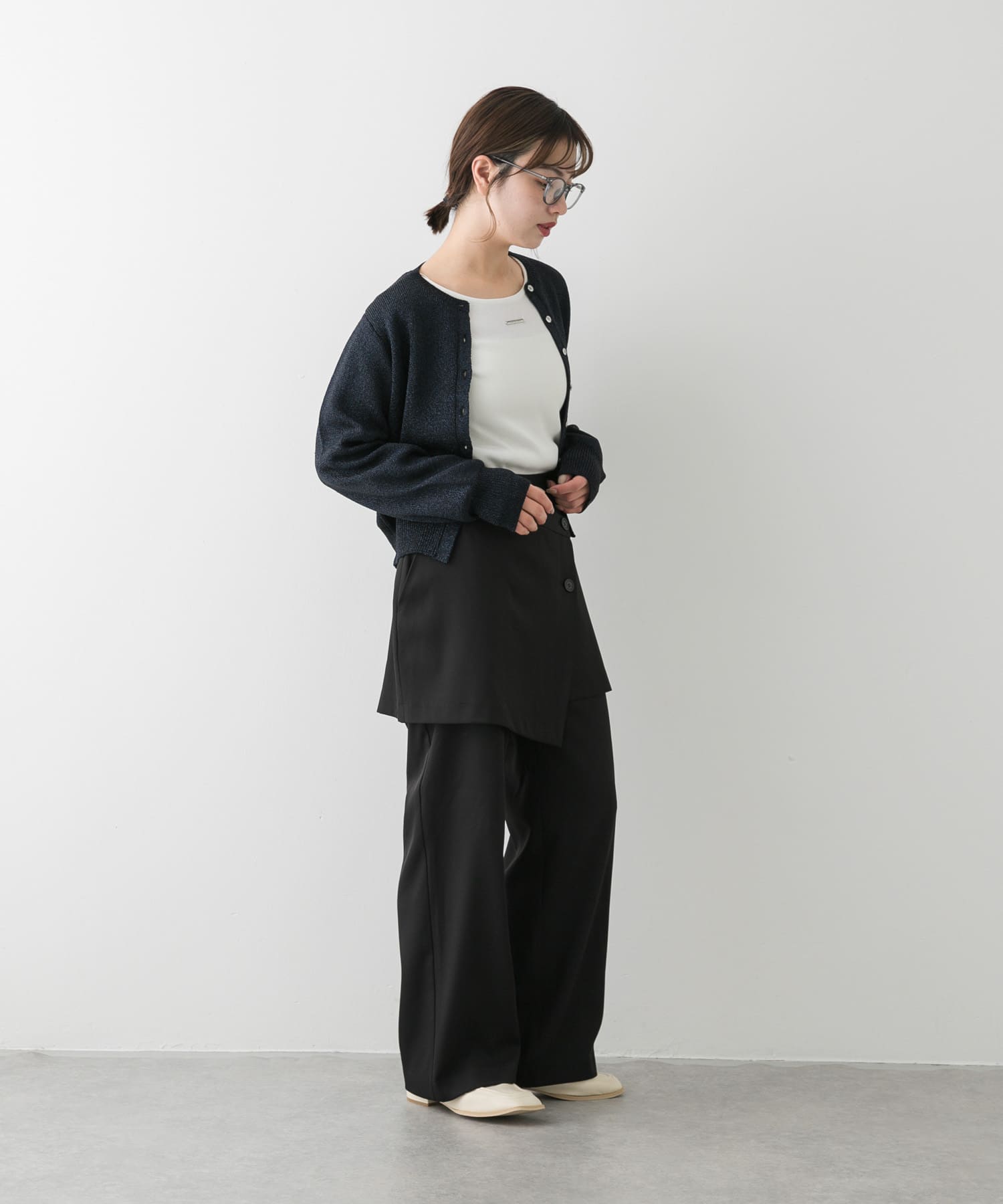 身長：158cm サイズ：one