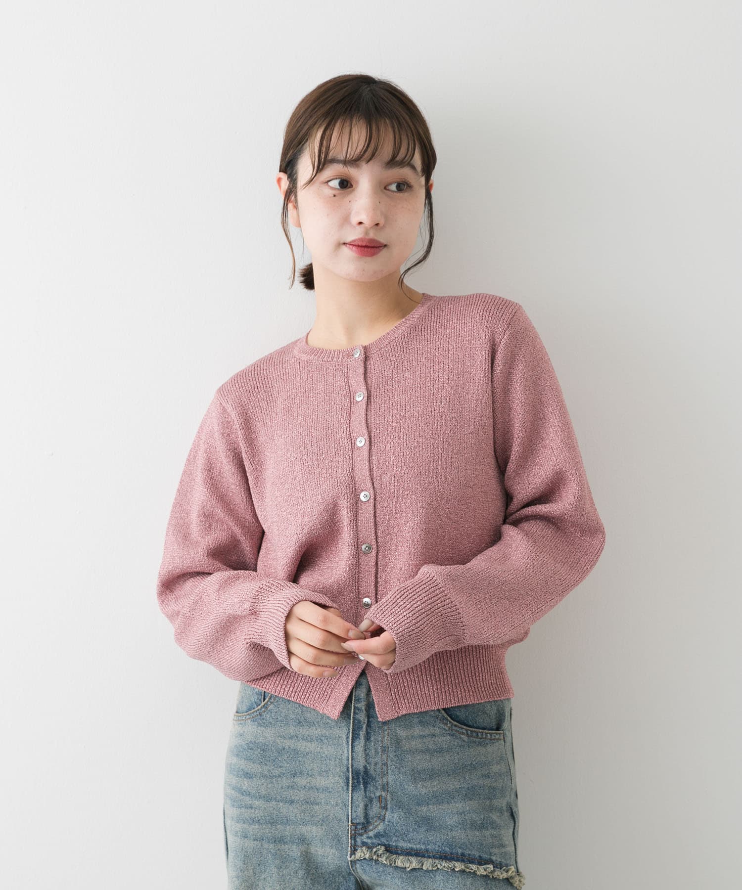 身長：158cm サイズ：one
