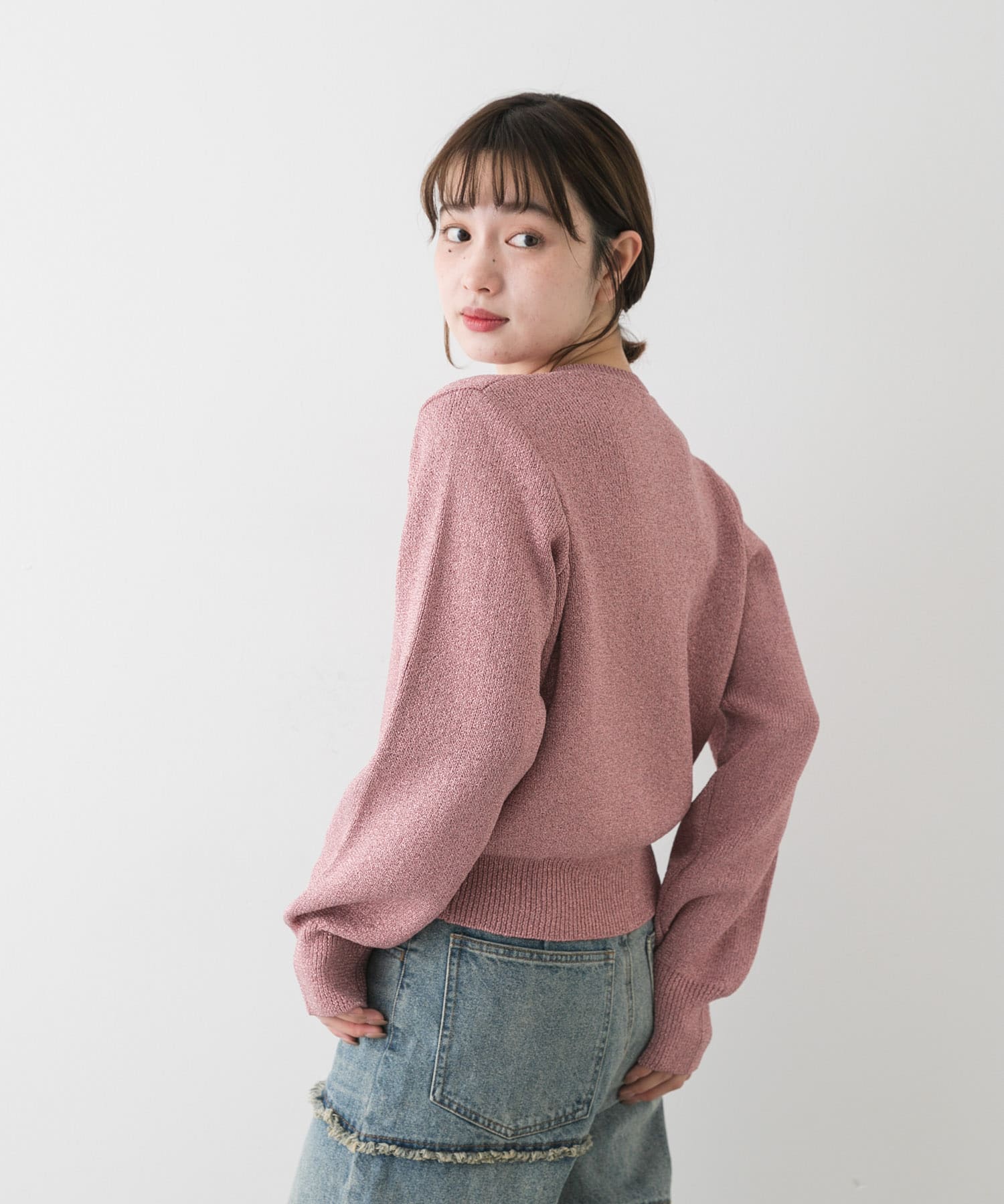身長：158cm サイズ：one