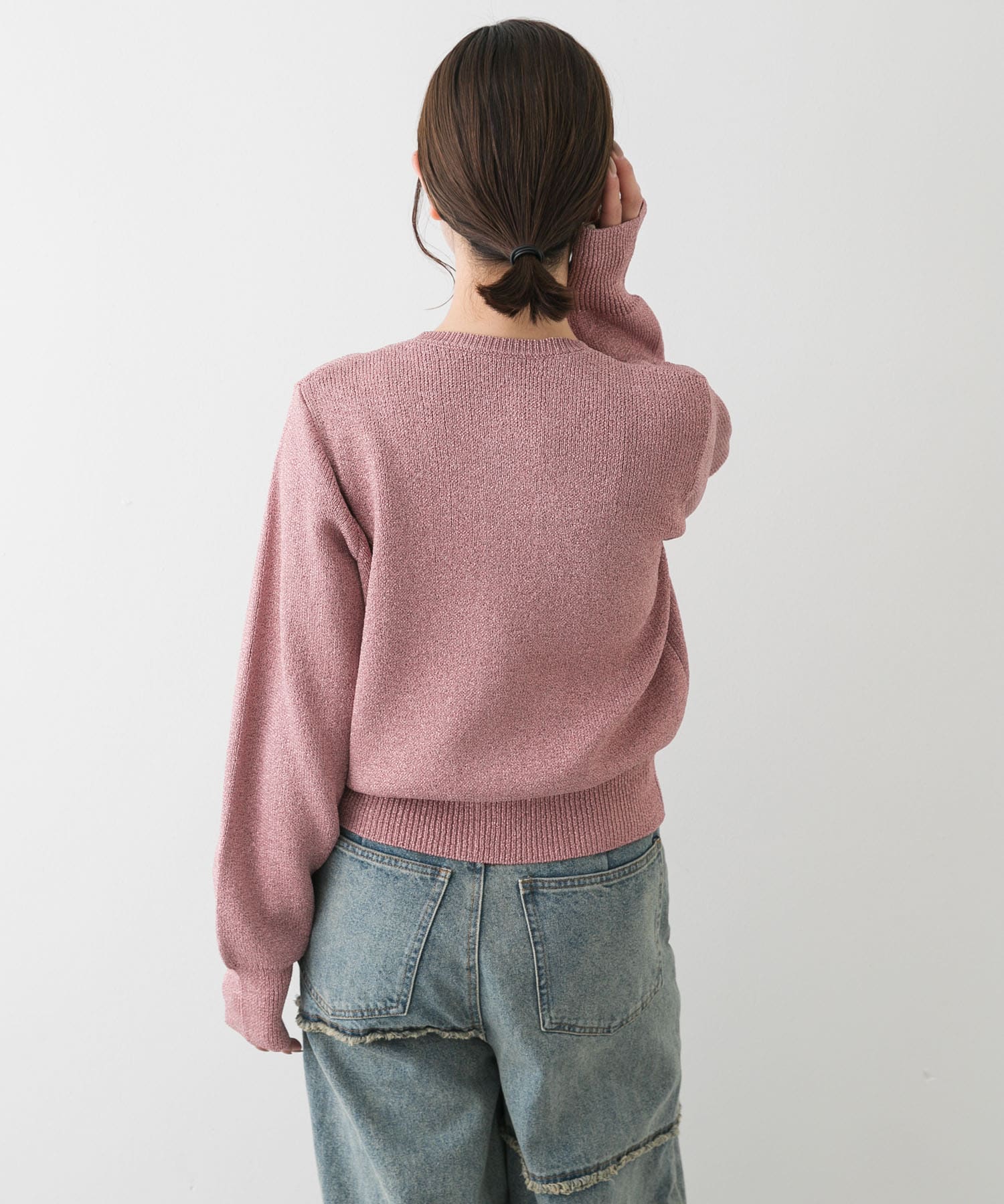 身長：158cm サイズ：one