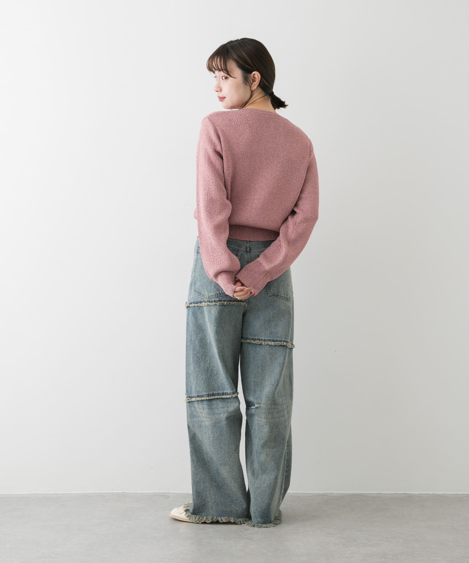 身長：158cm サイズ：one