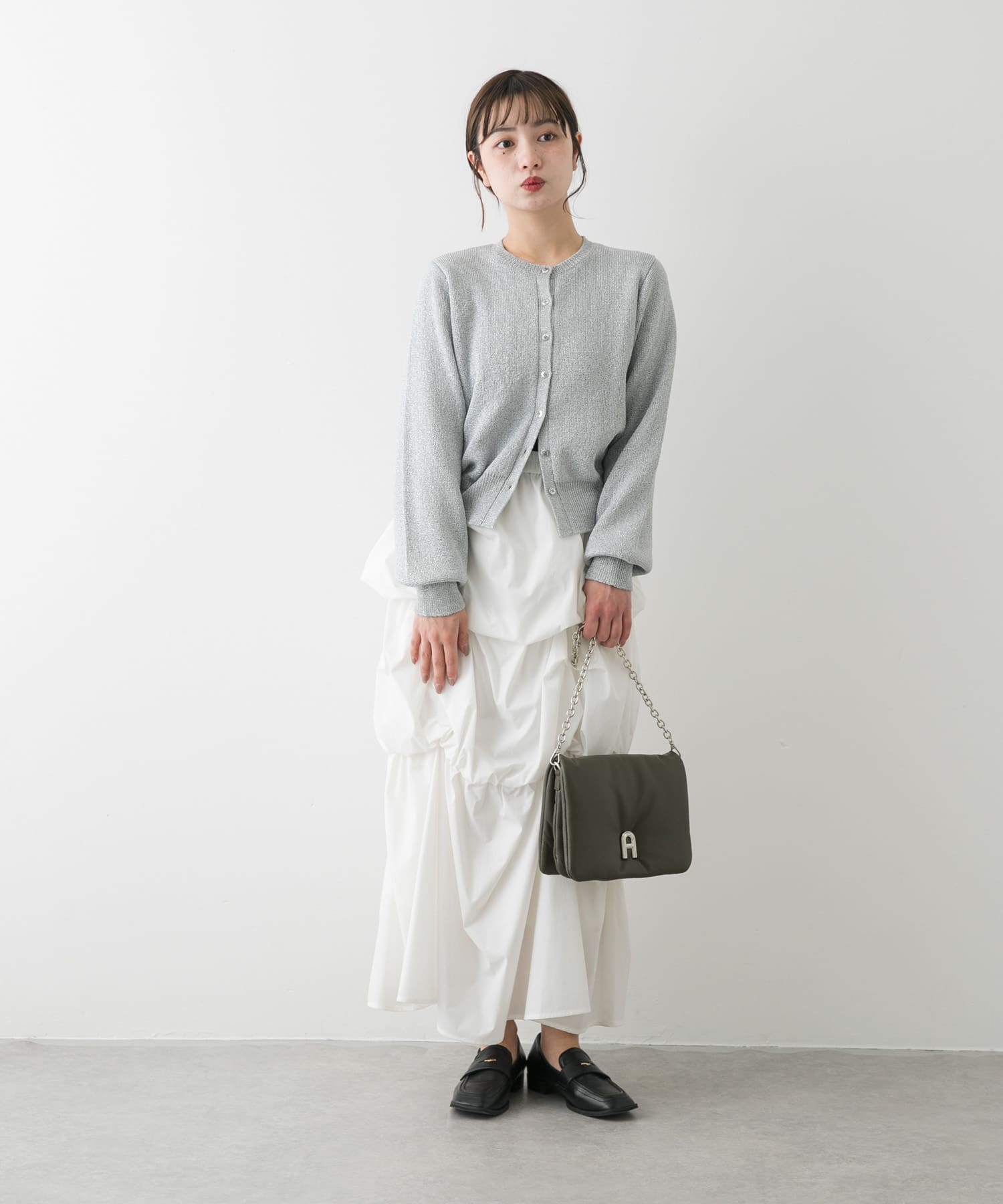 身長：158cm サイズ：one