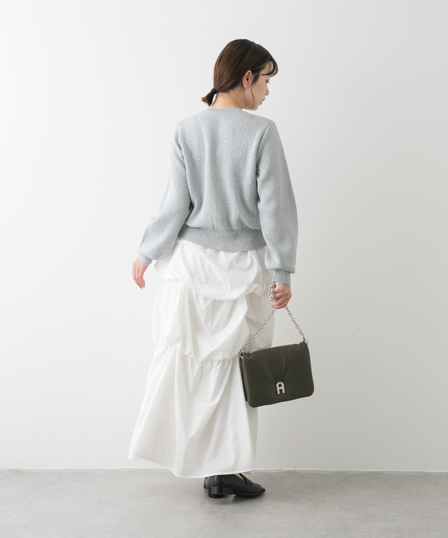 身長：158cm サイズ：one