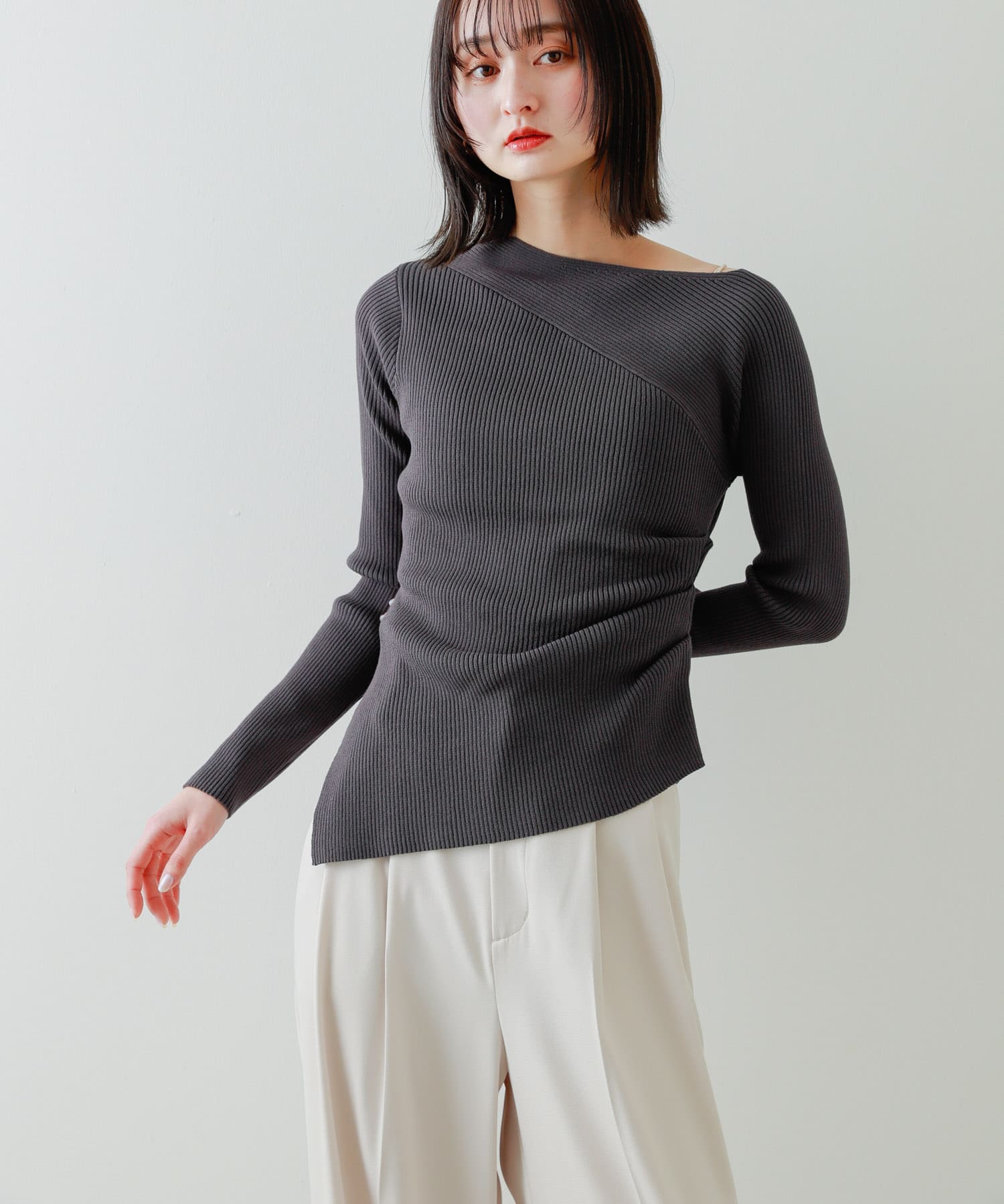 身長：169cm サイズ：one