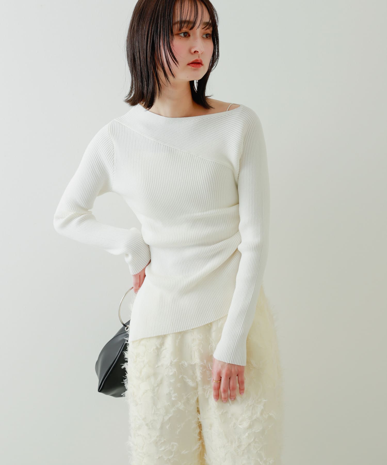 身長：169cm サイズ：one