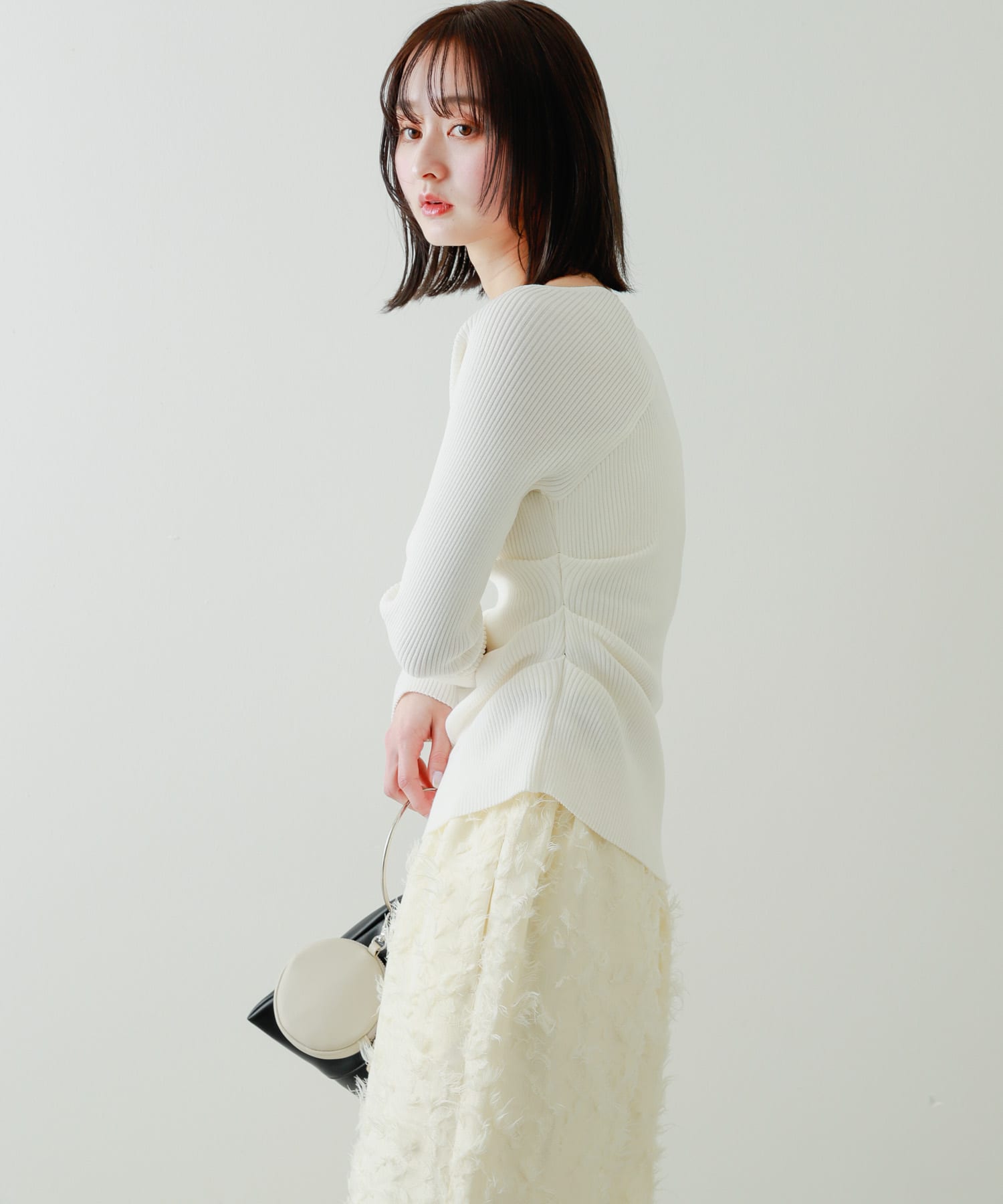 身長：169cm サイズ：one