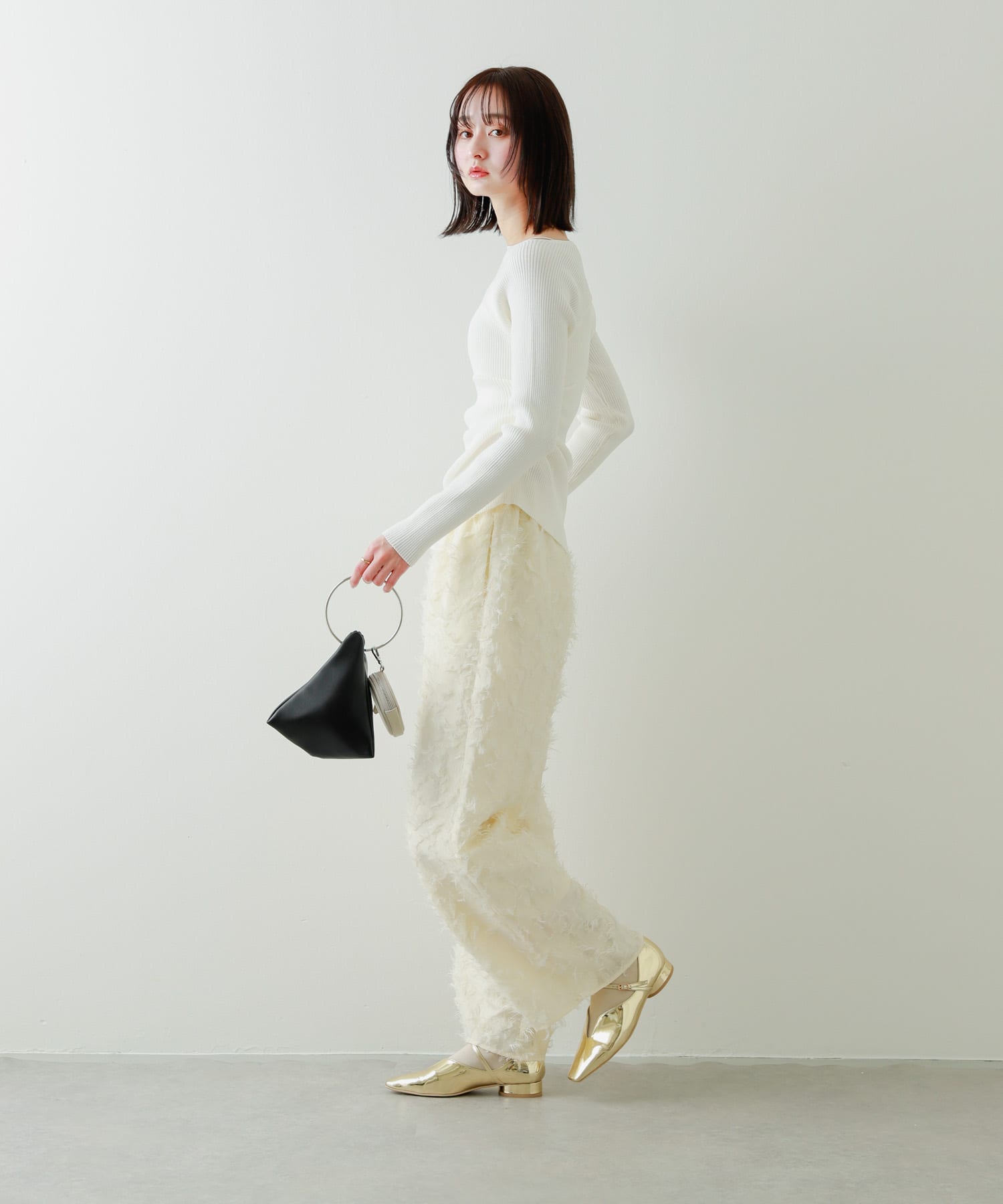 身長：169cm サイズ：one