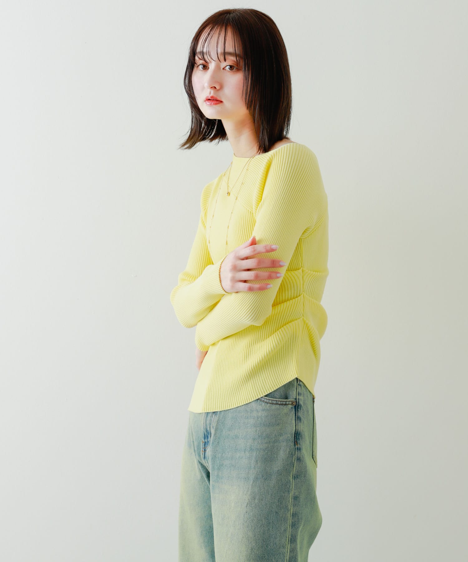 身長：169cm サイズ：one