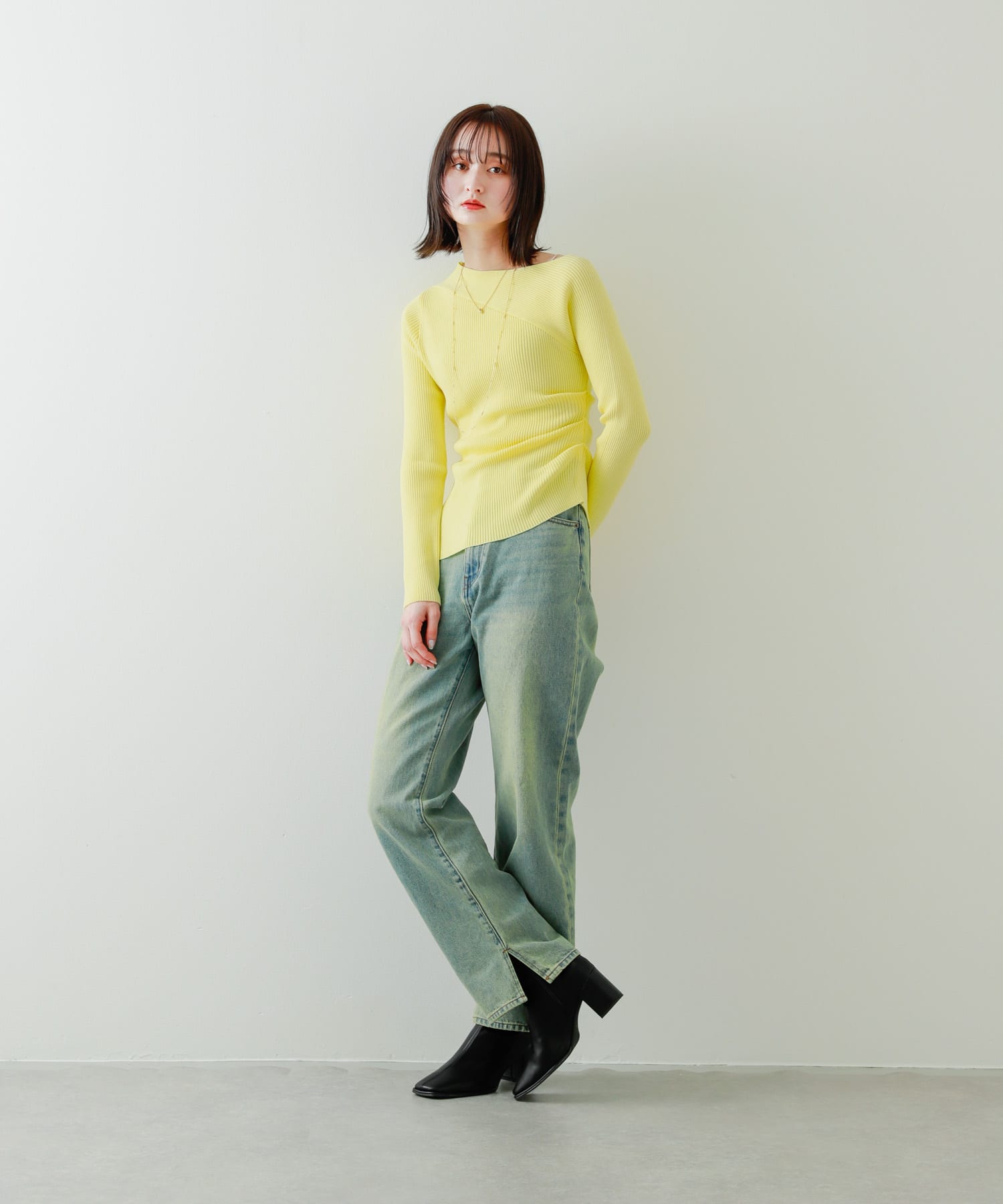 身長：169cm サイズ：one