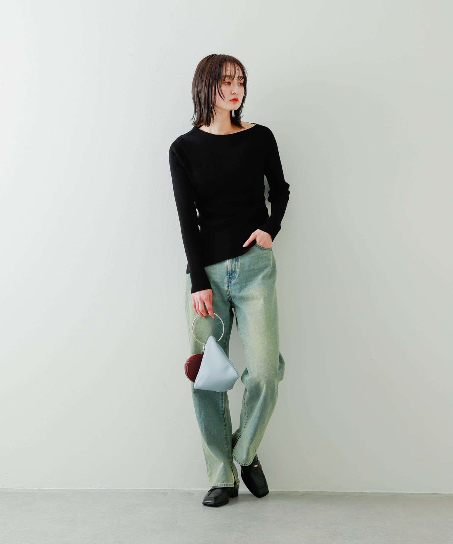 身長：169cm サイズ：one