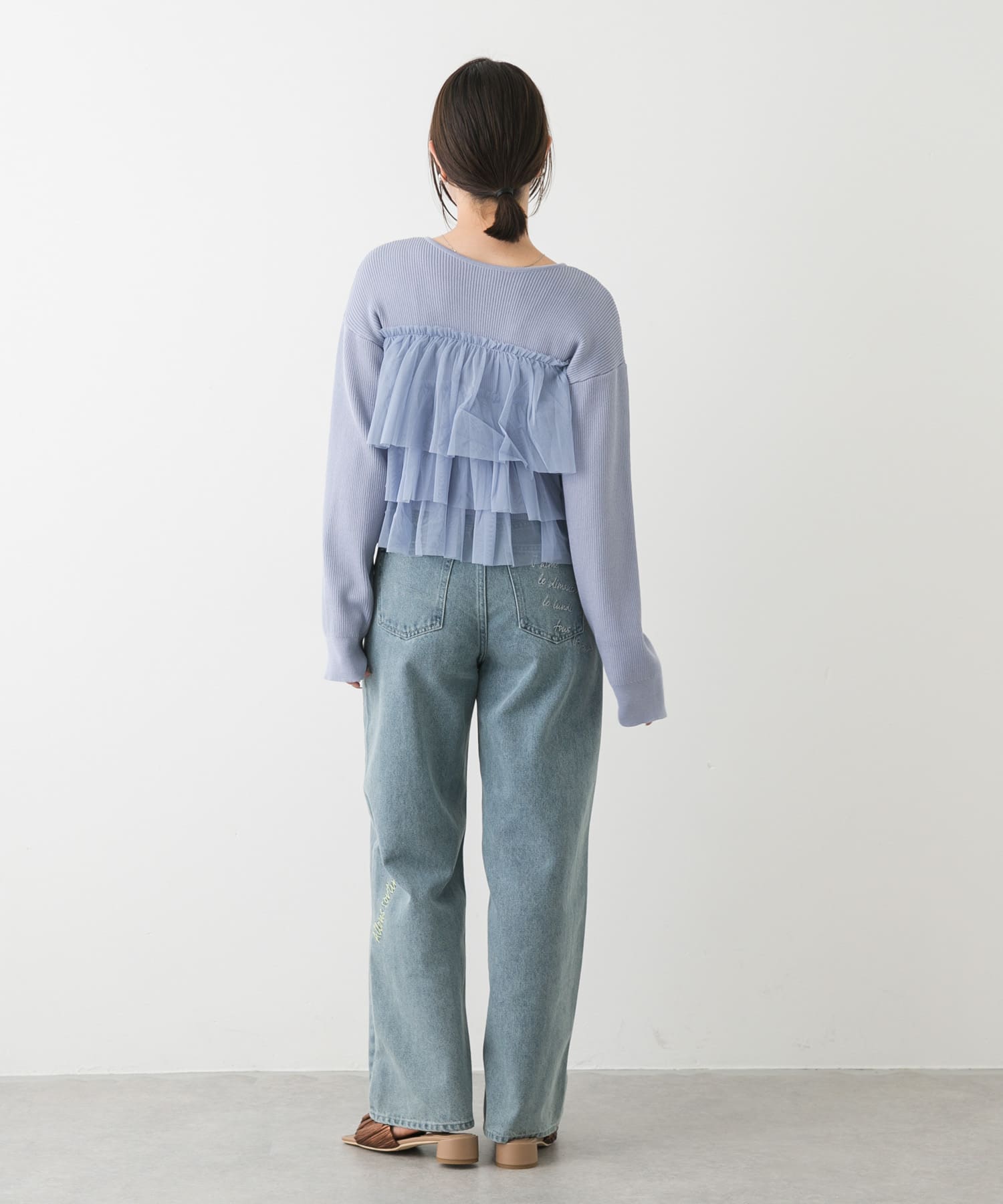 身長：158cm サイズ：one