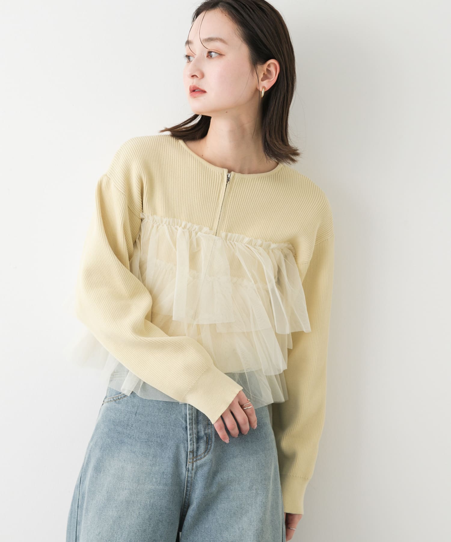身長：169cm サイズ：one