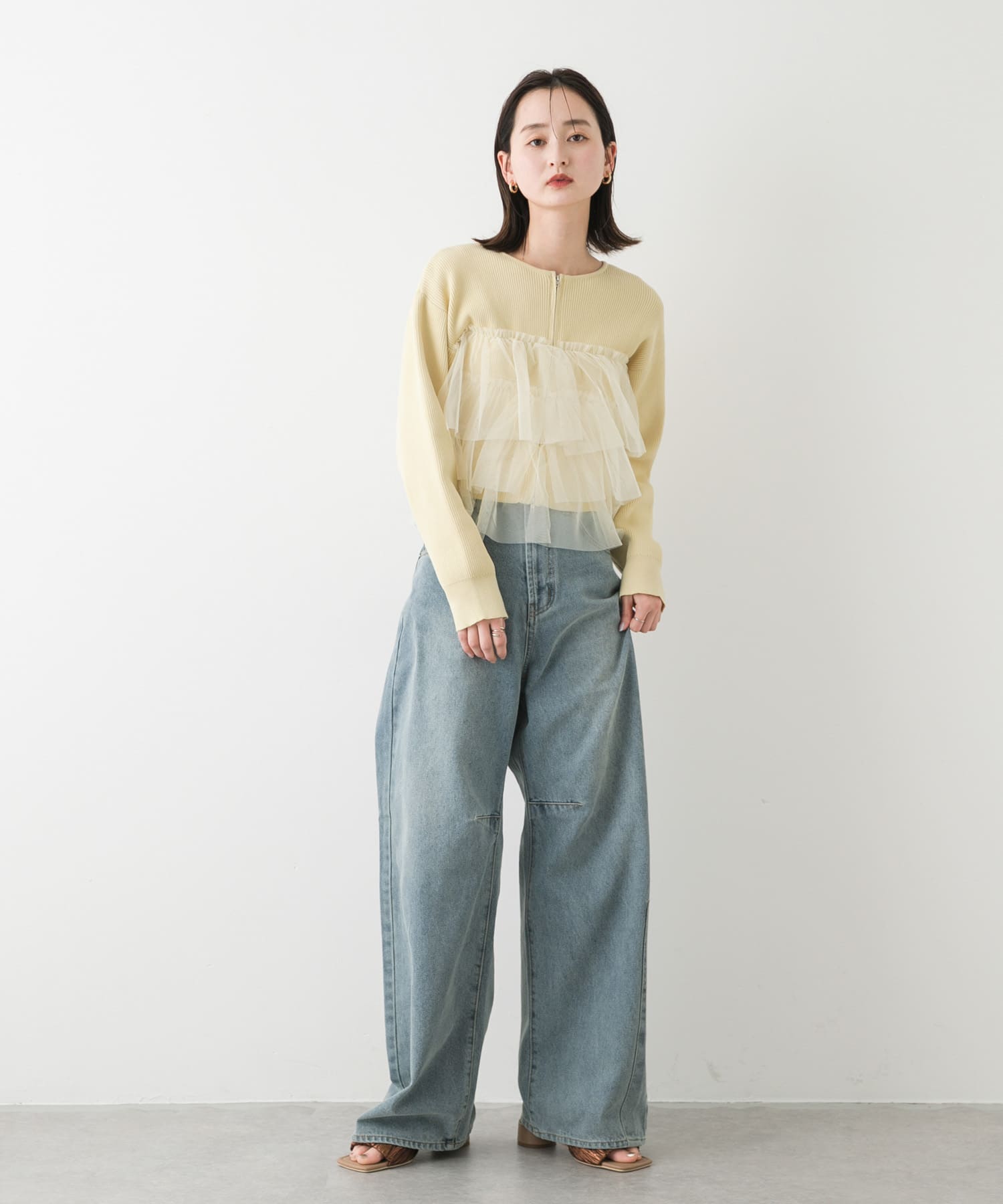 身長：169cm サイズ：one