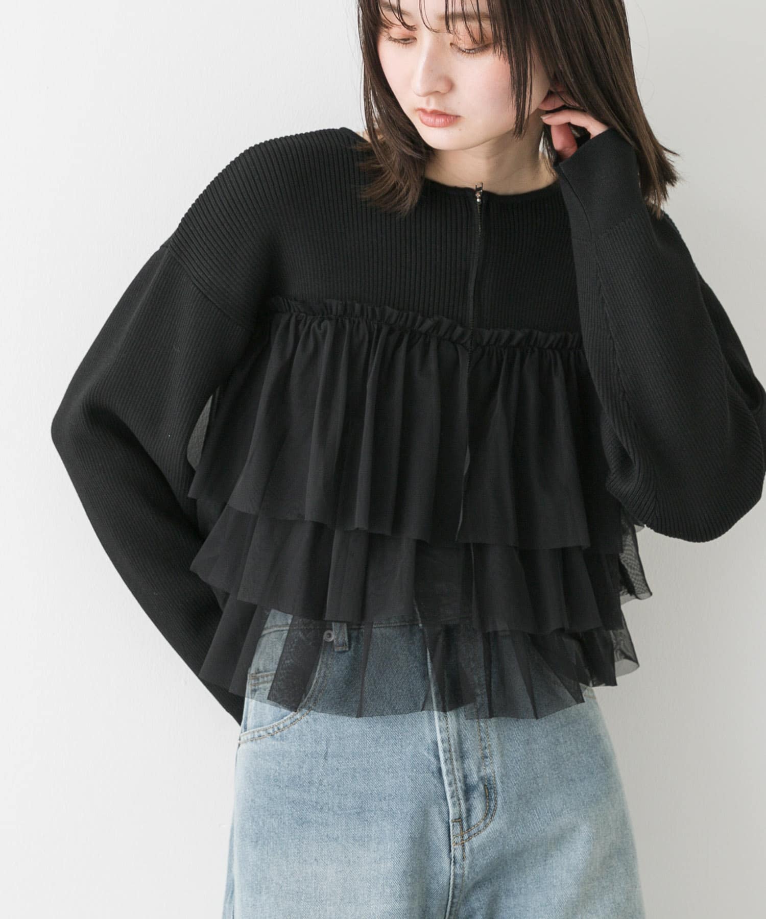身長：169cm サイズ：one