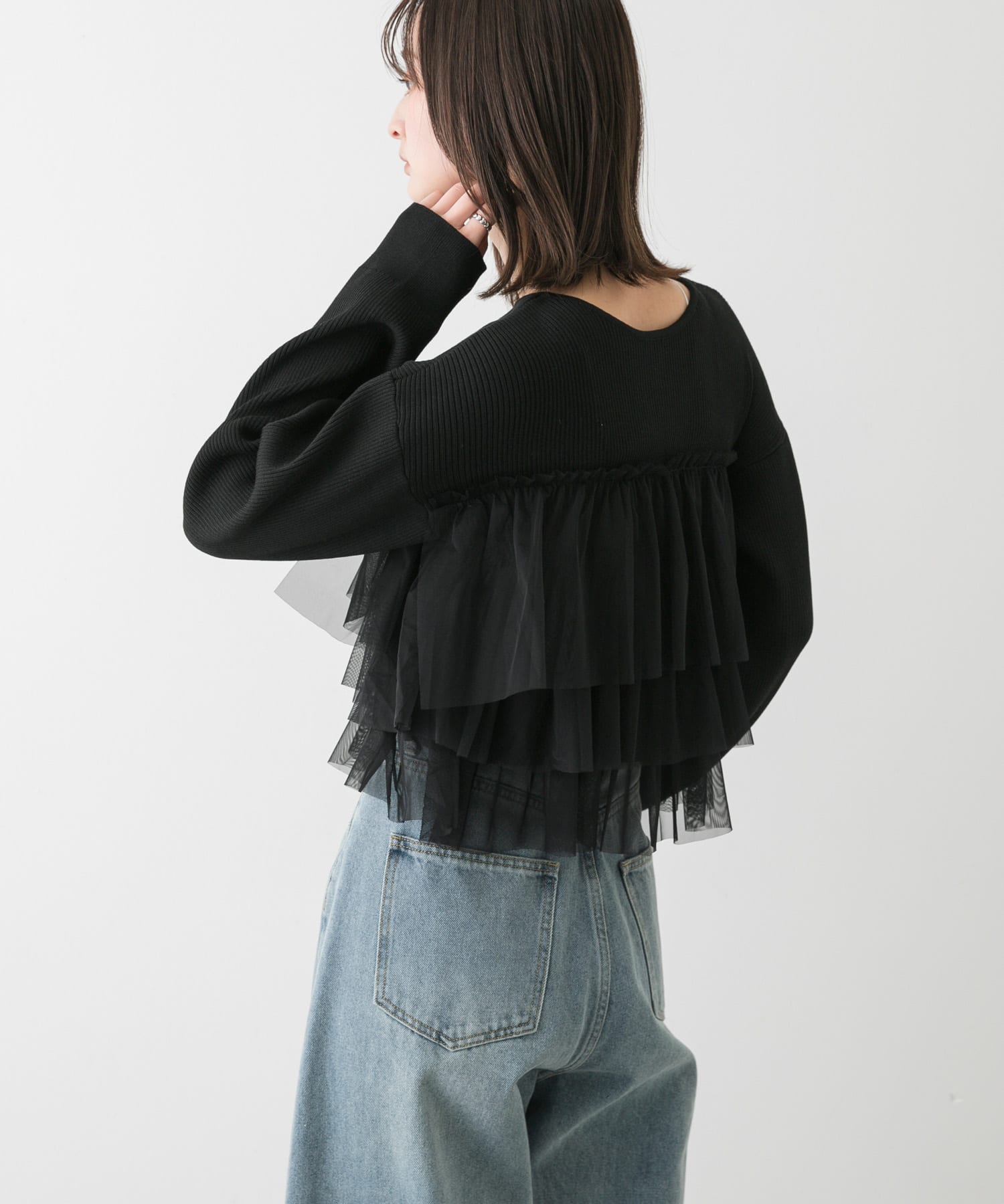 身長：169cm サイズ：one