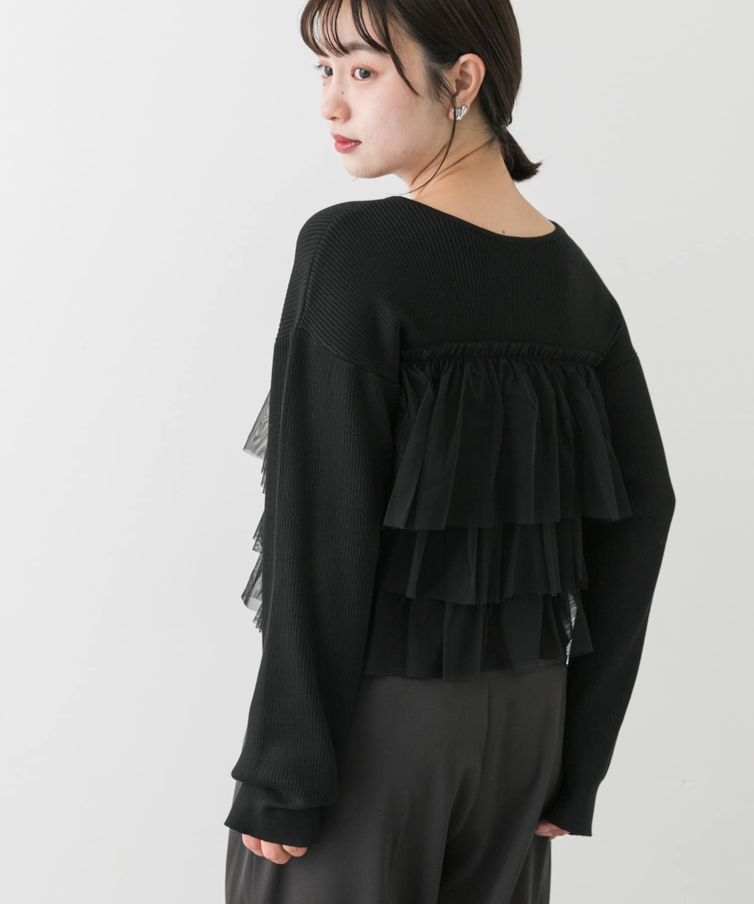 身長：158cm サイズ：one