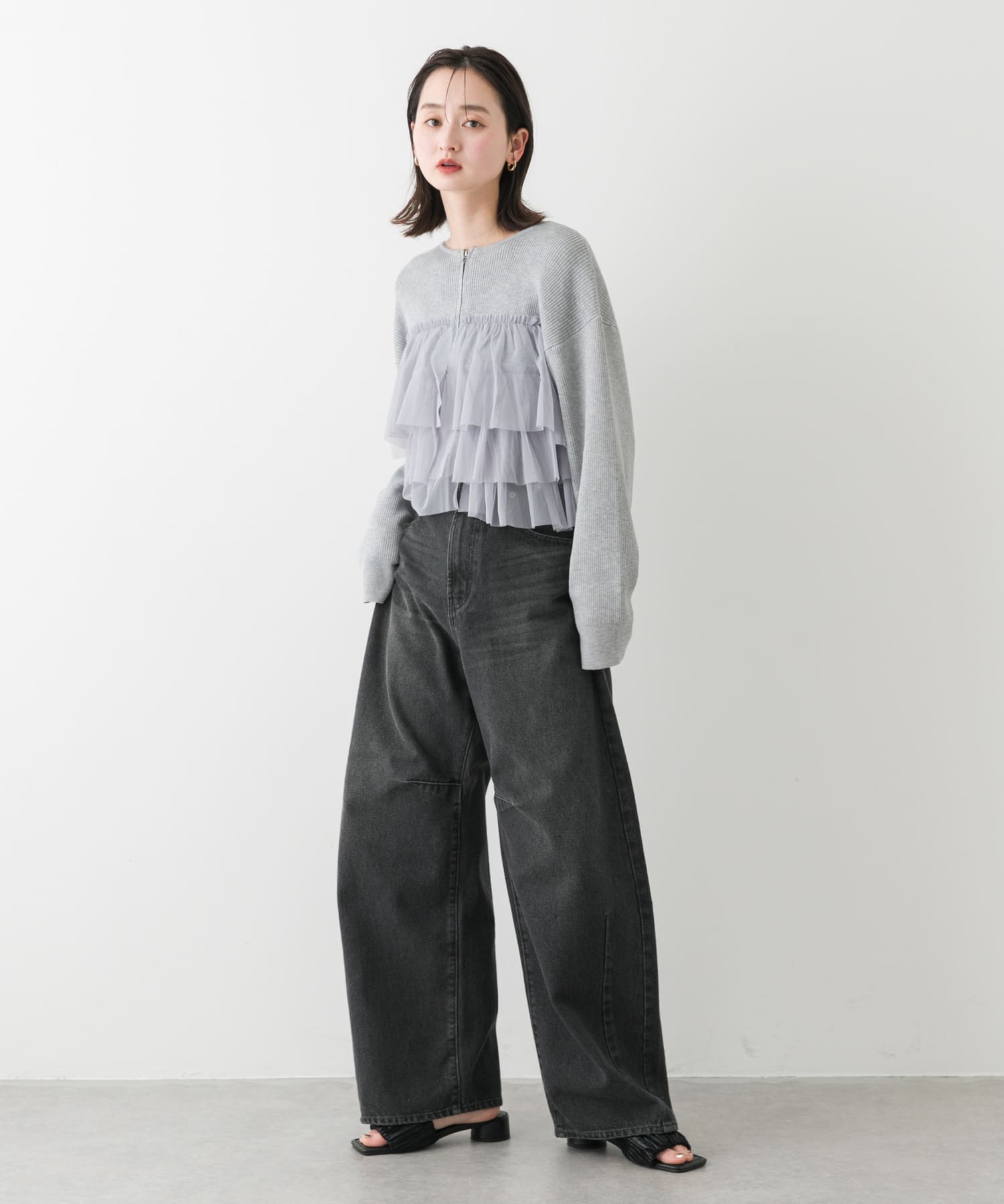 身長：169cm サイズ：one