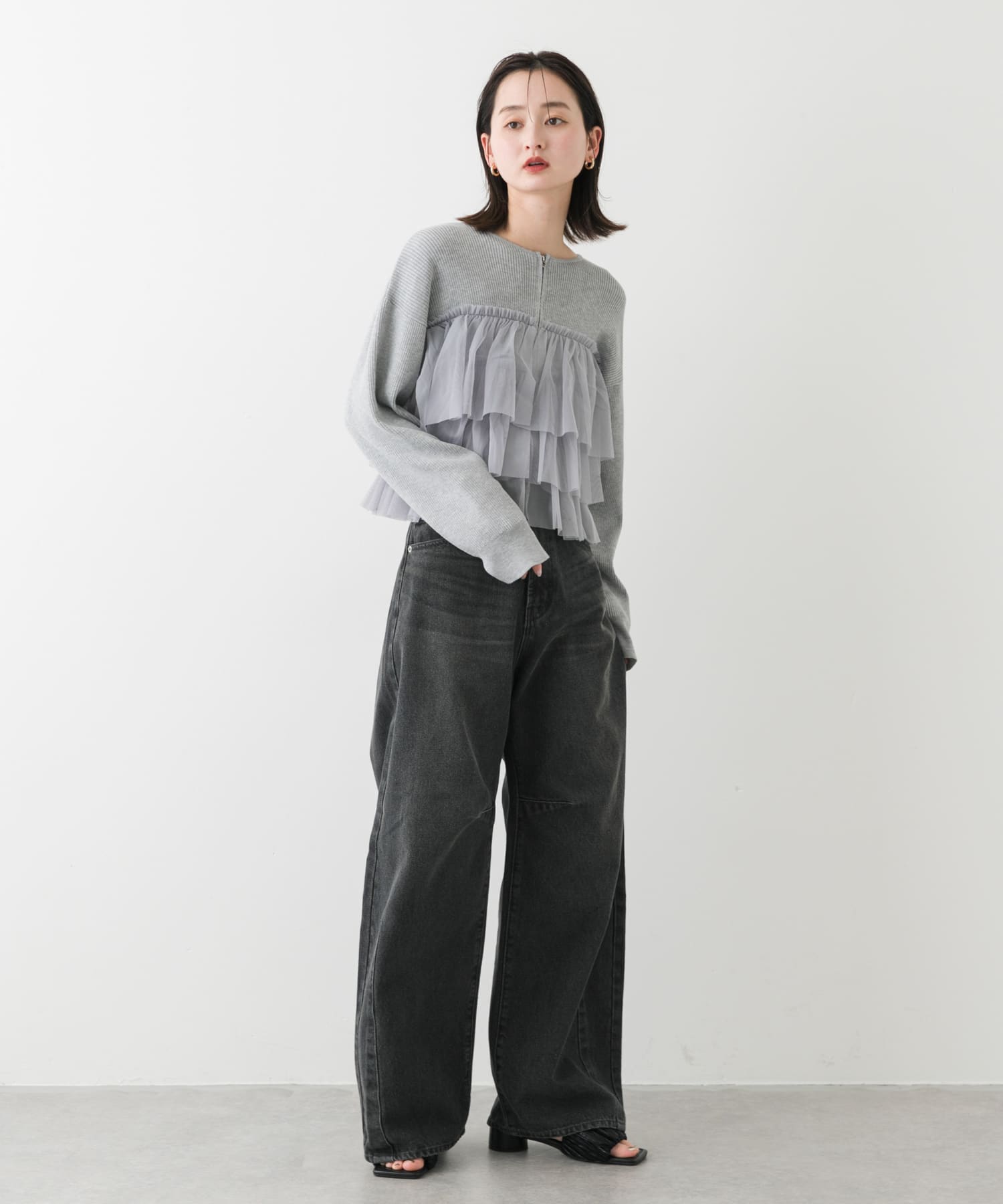 身長：169cm サイズ：one