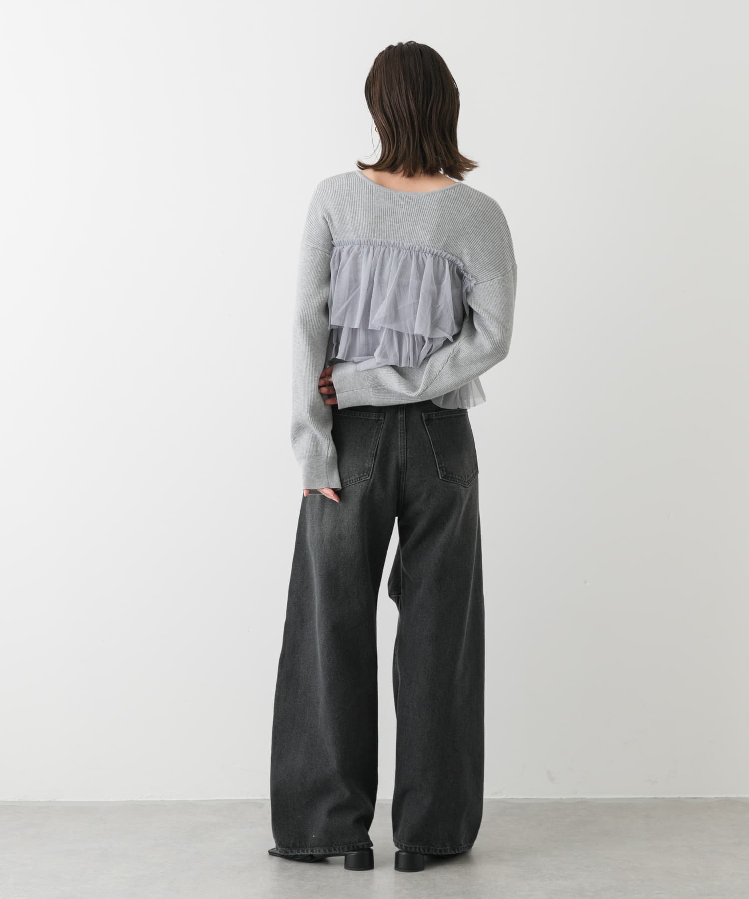 身長：169cm サイズ：one