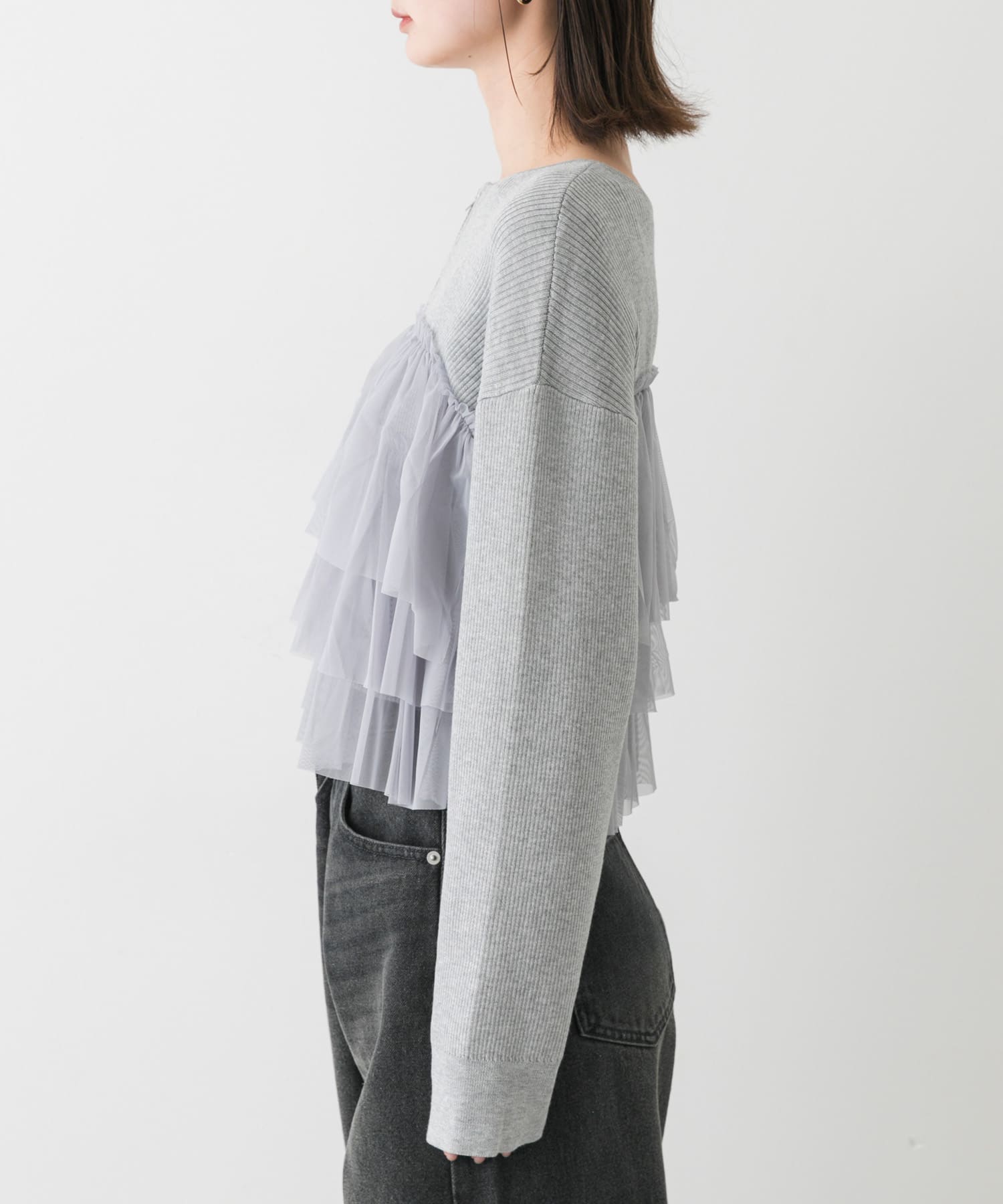 身長：169cm サイズ：one